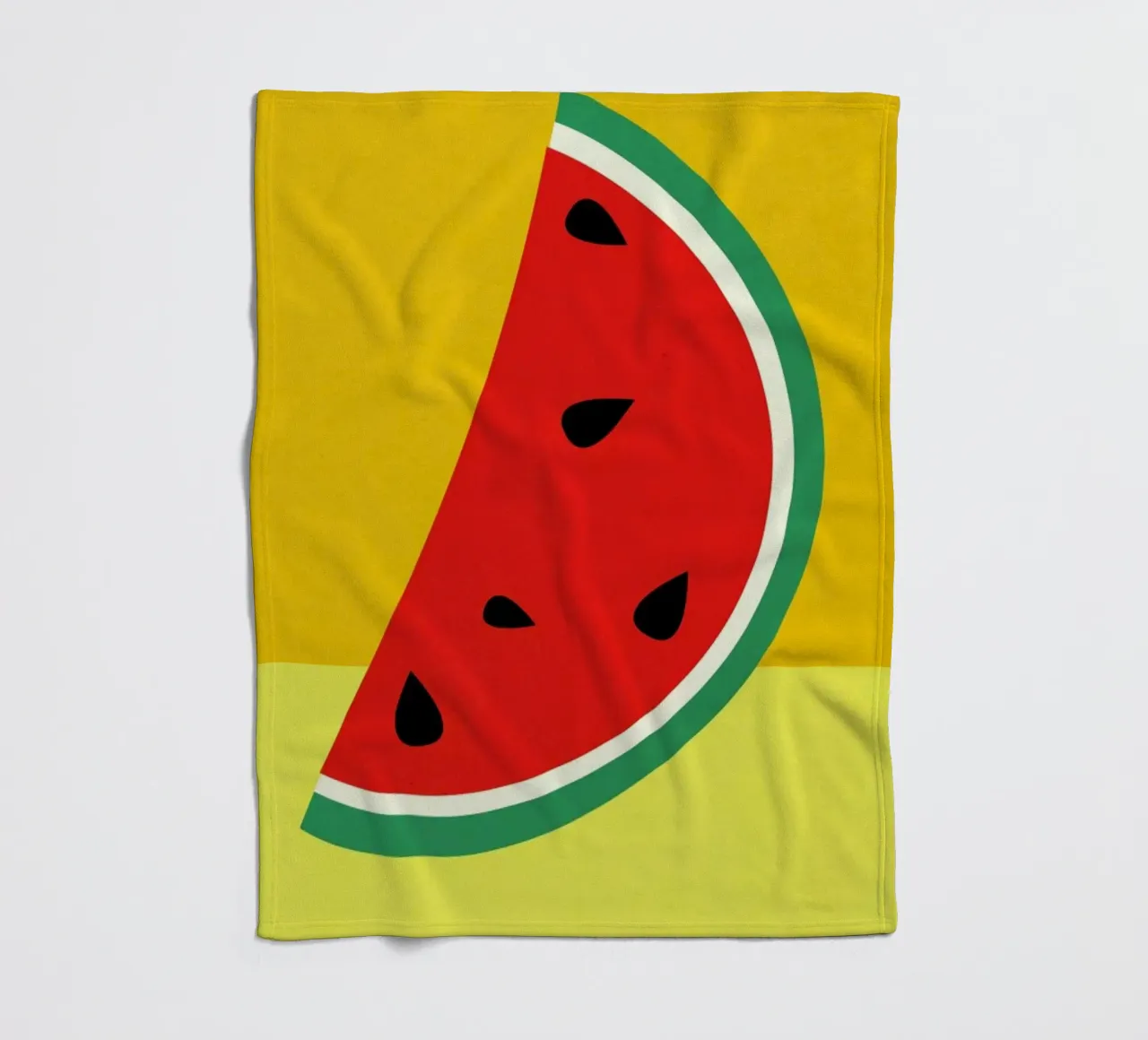 Melon Slice Fleecedecke von Rosi Feist