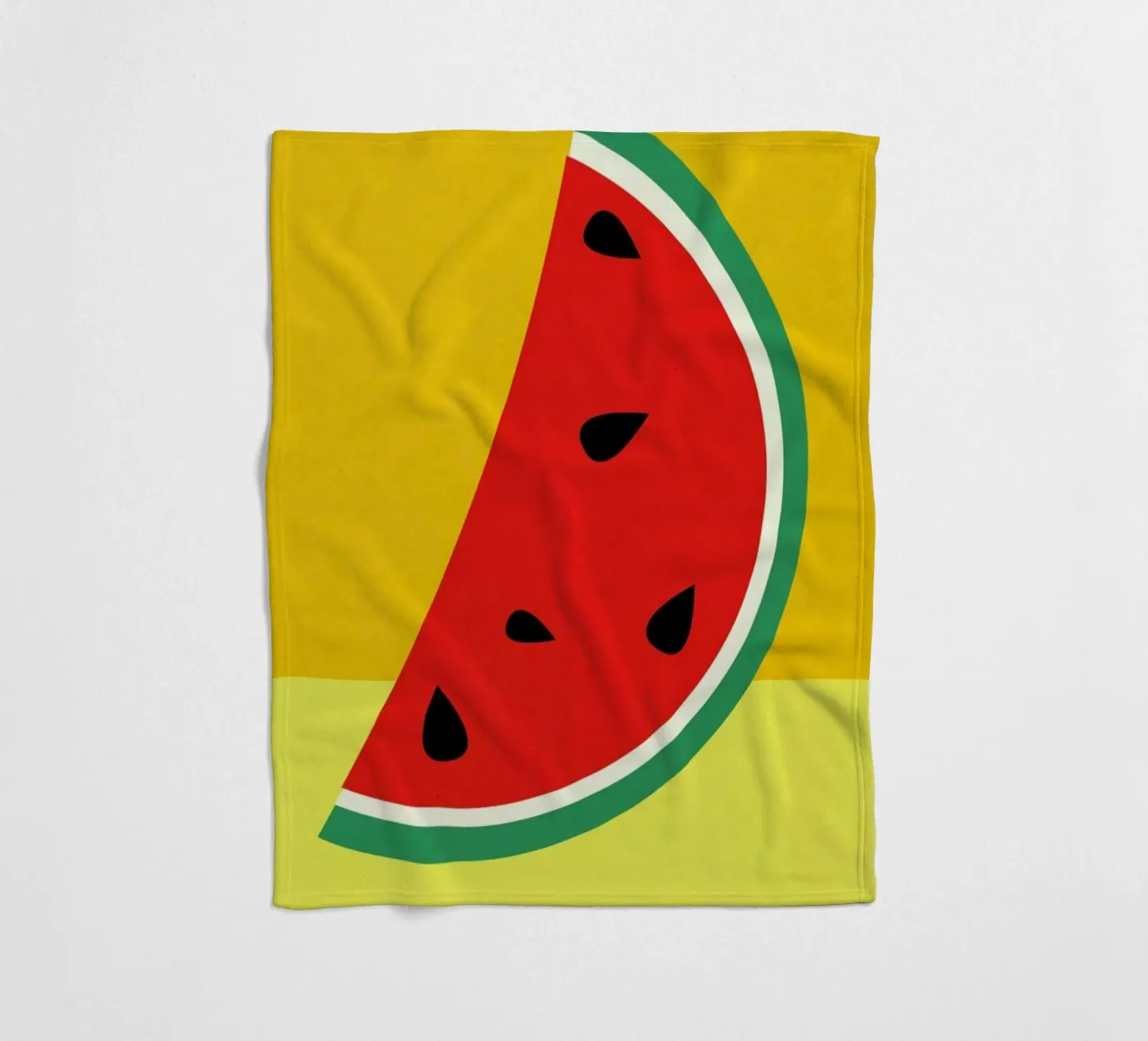Melon Slice plaid polaire de Rosi Feist