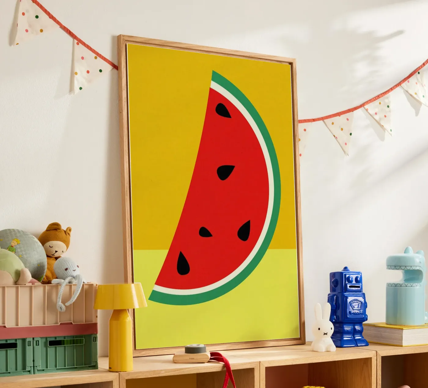 Melon Slice acryl van Rosi Feist