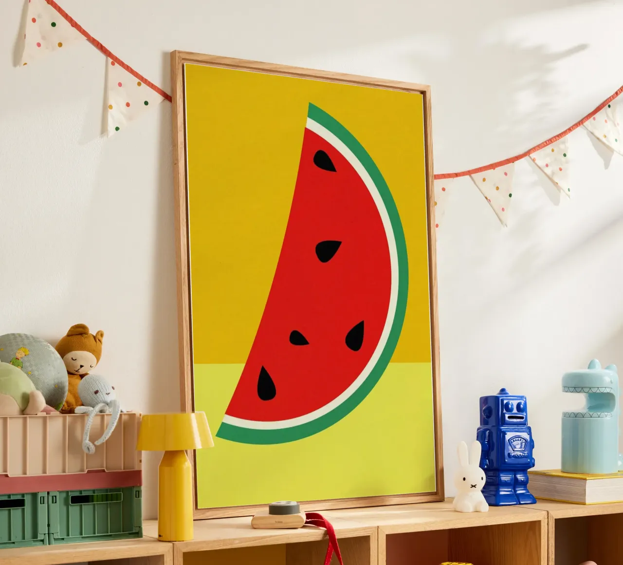 Melon Slice acryl van Rosi Feist