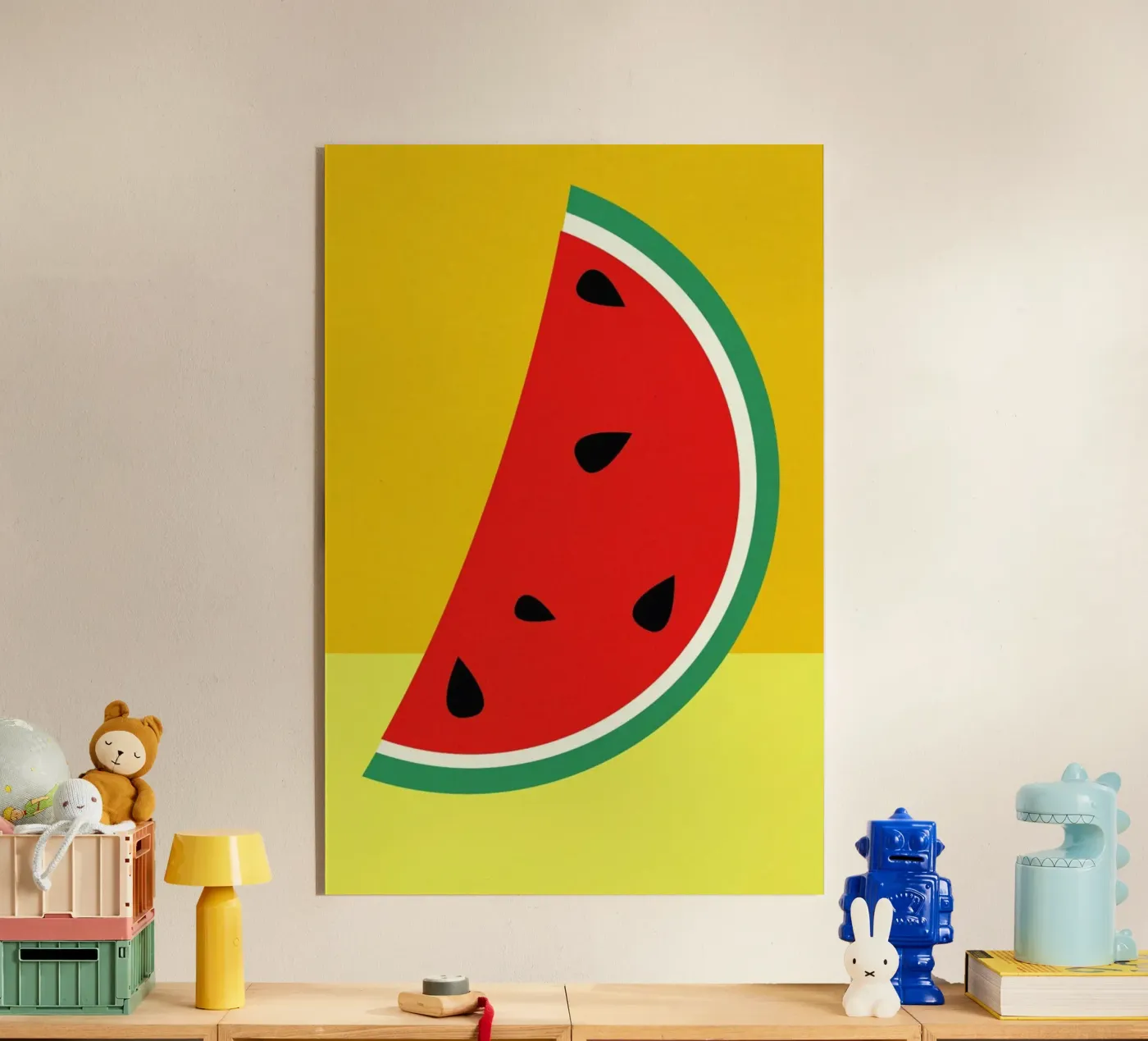 Melon Slice acryl van Rosi Feist