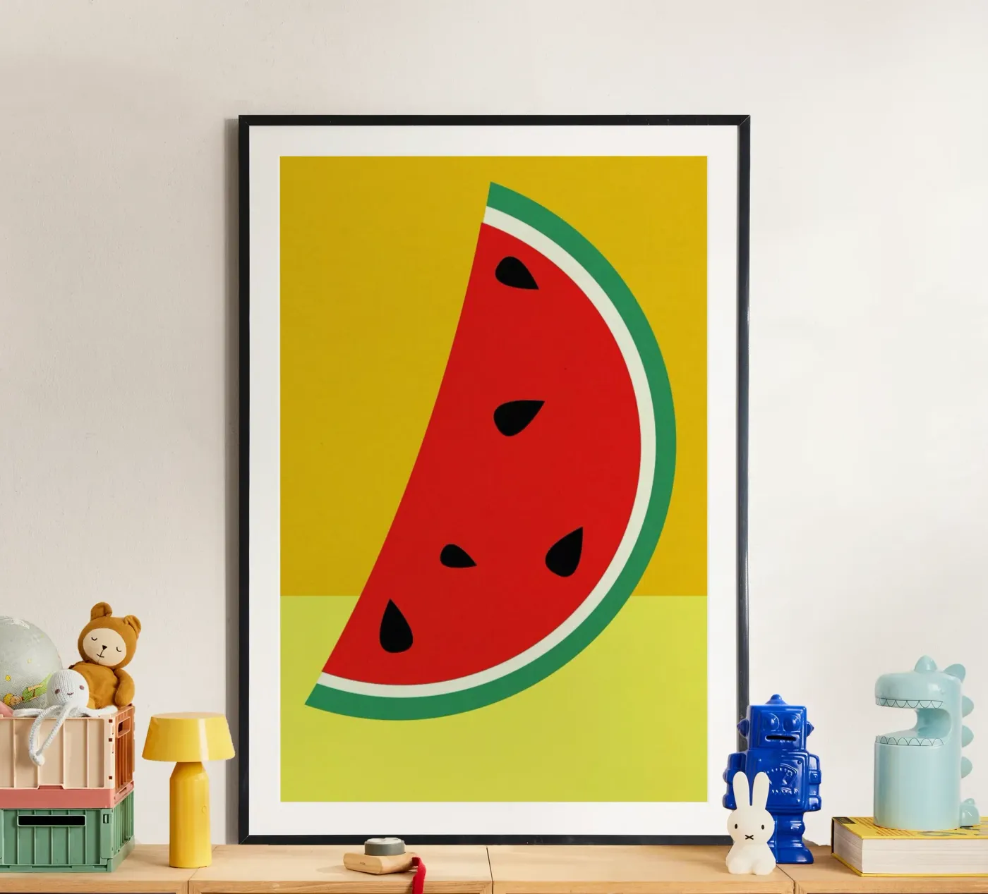 Melon Slice Poster von Rosi Feist
