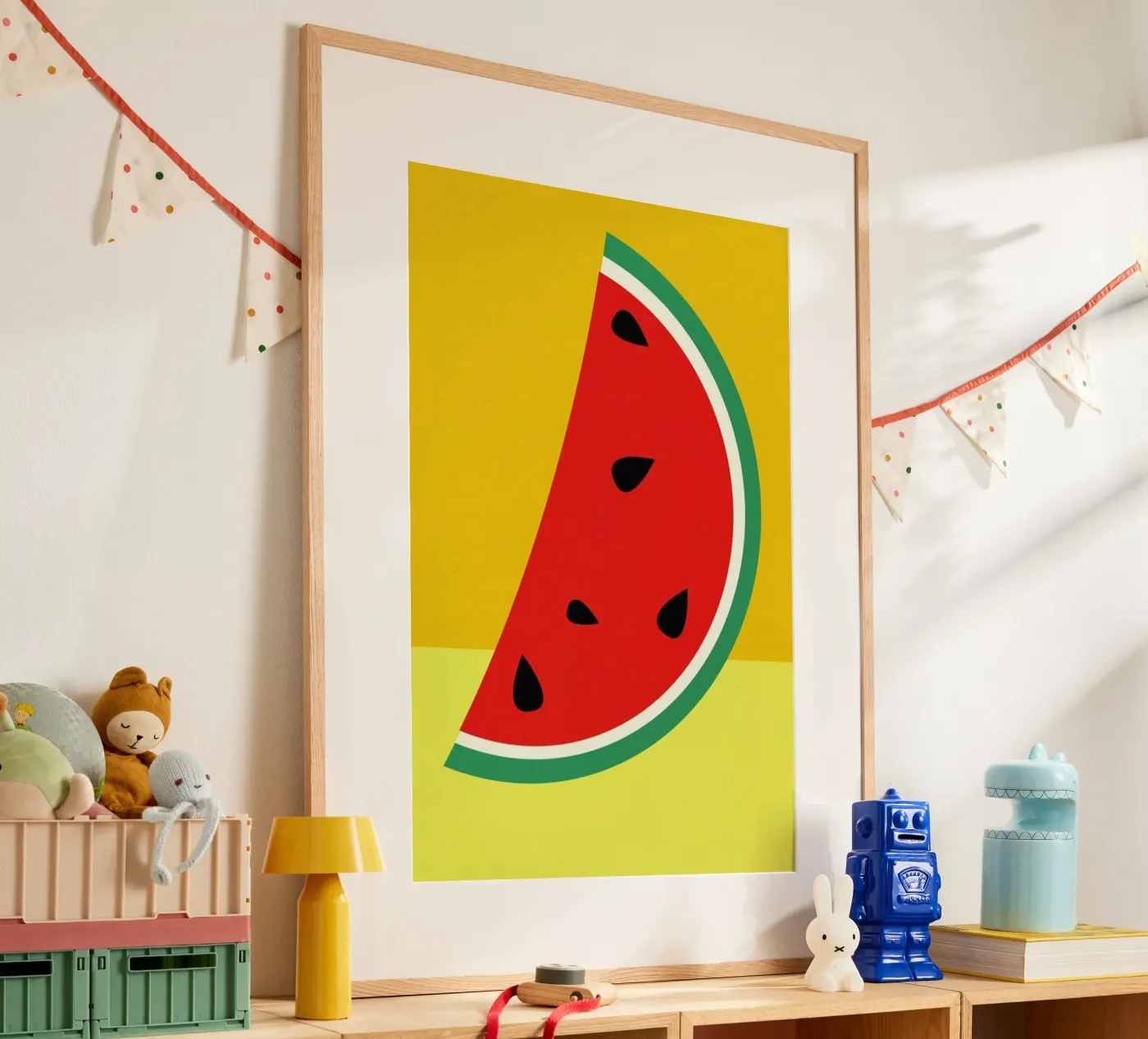 Melon Slice Poster von Rosi Feist