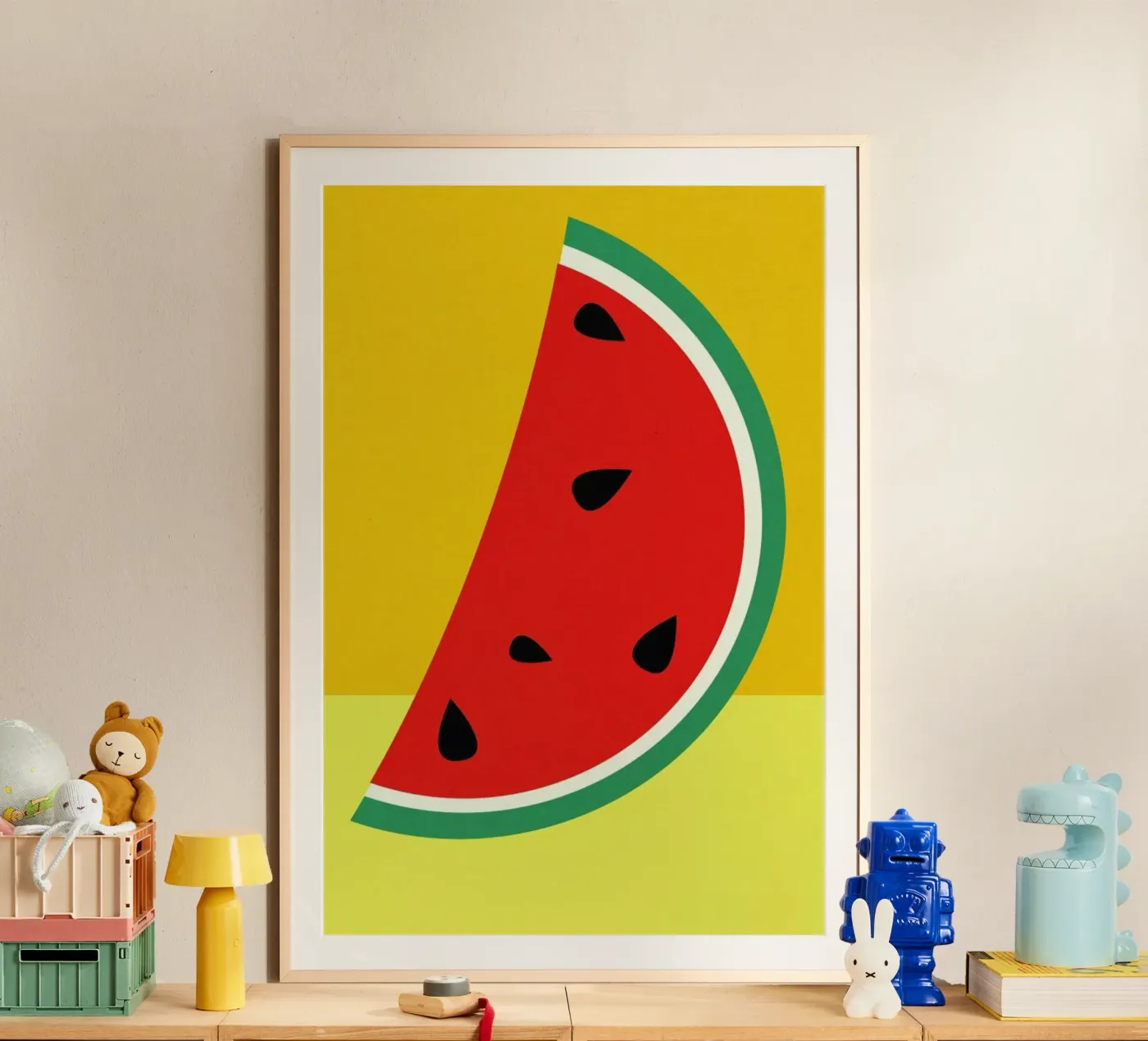 Melon Slice Poster von Rosi Feist