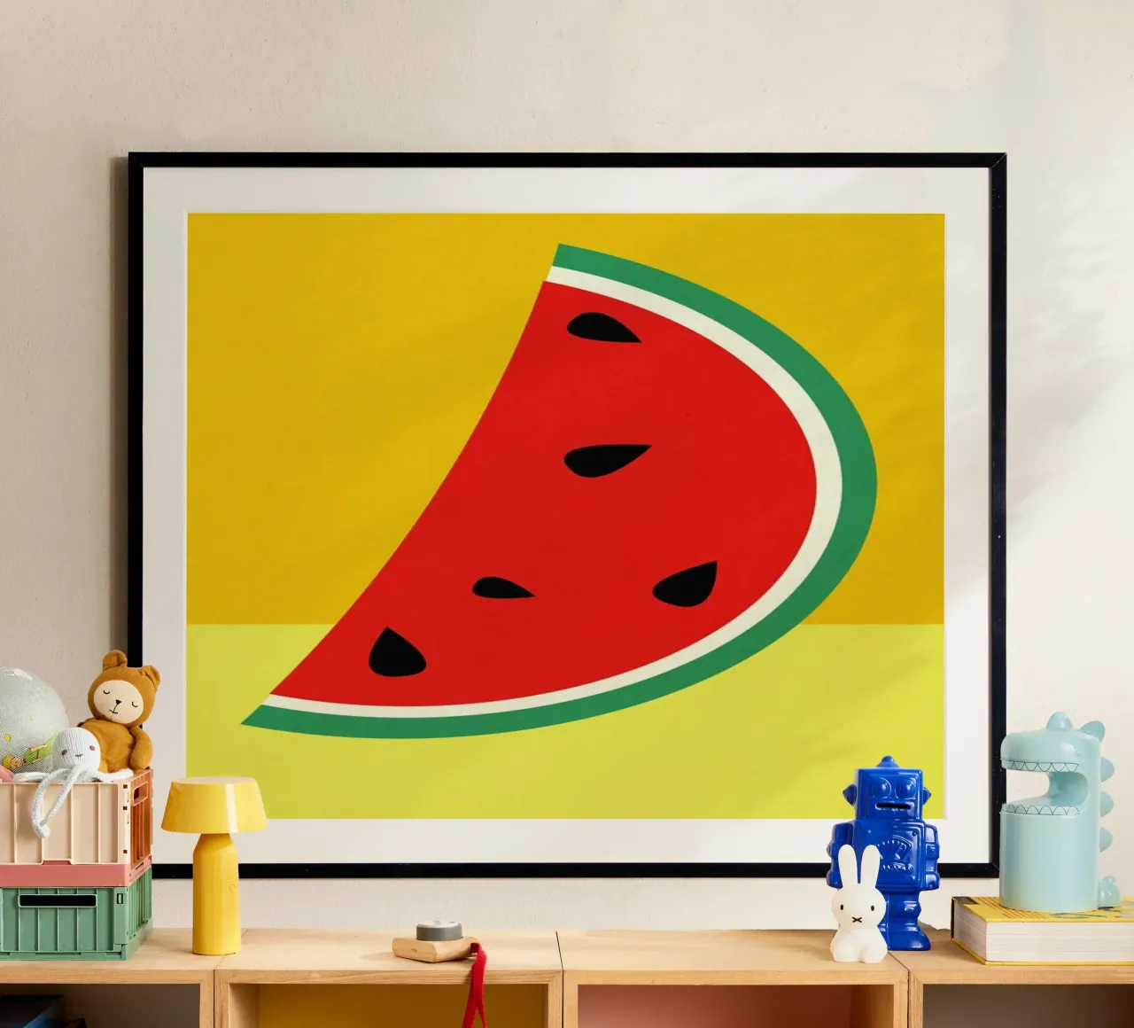 Melon Slice Poster von Rosi Feist