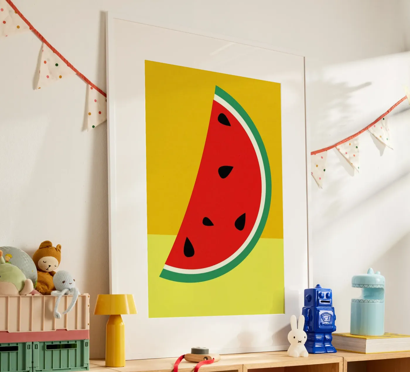 Melon Slice Poster von Rosi Feist