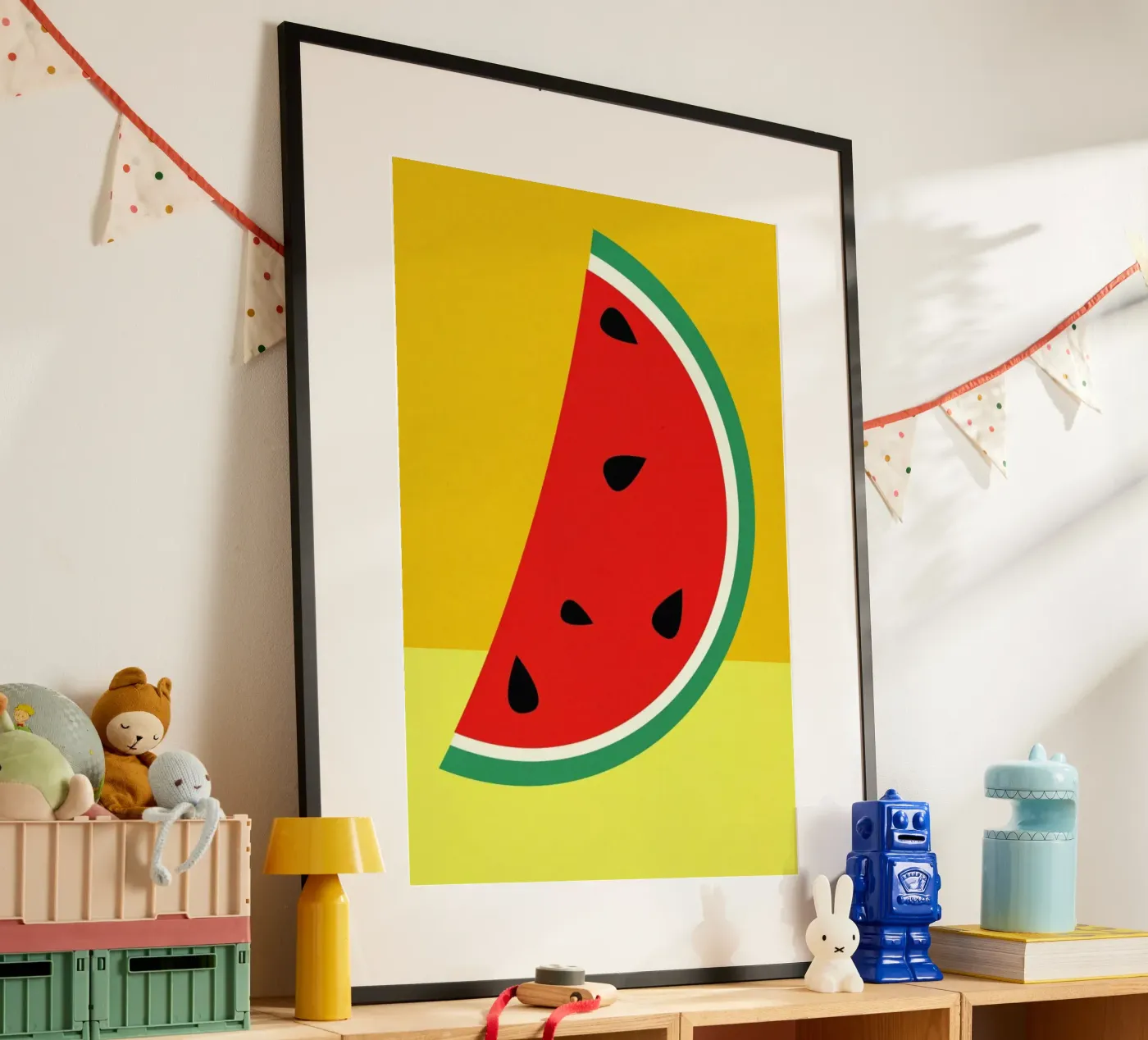 Melon Slice Poster von Rosi Feist
