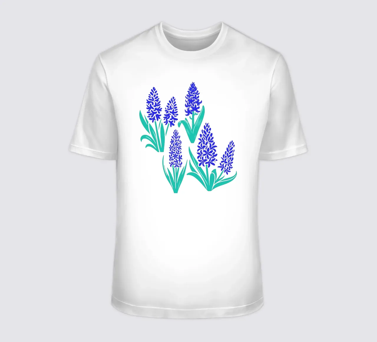 Fiori di giacinto blu t-shirt da SilverPegasus