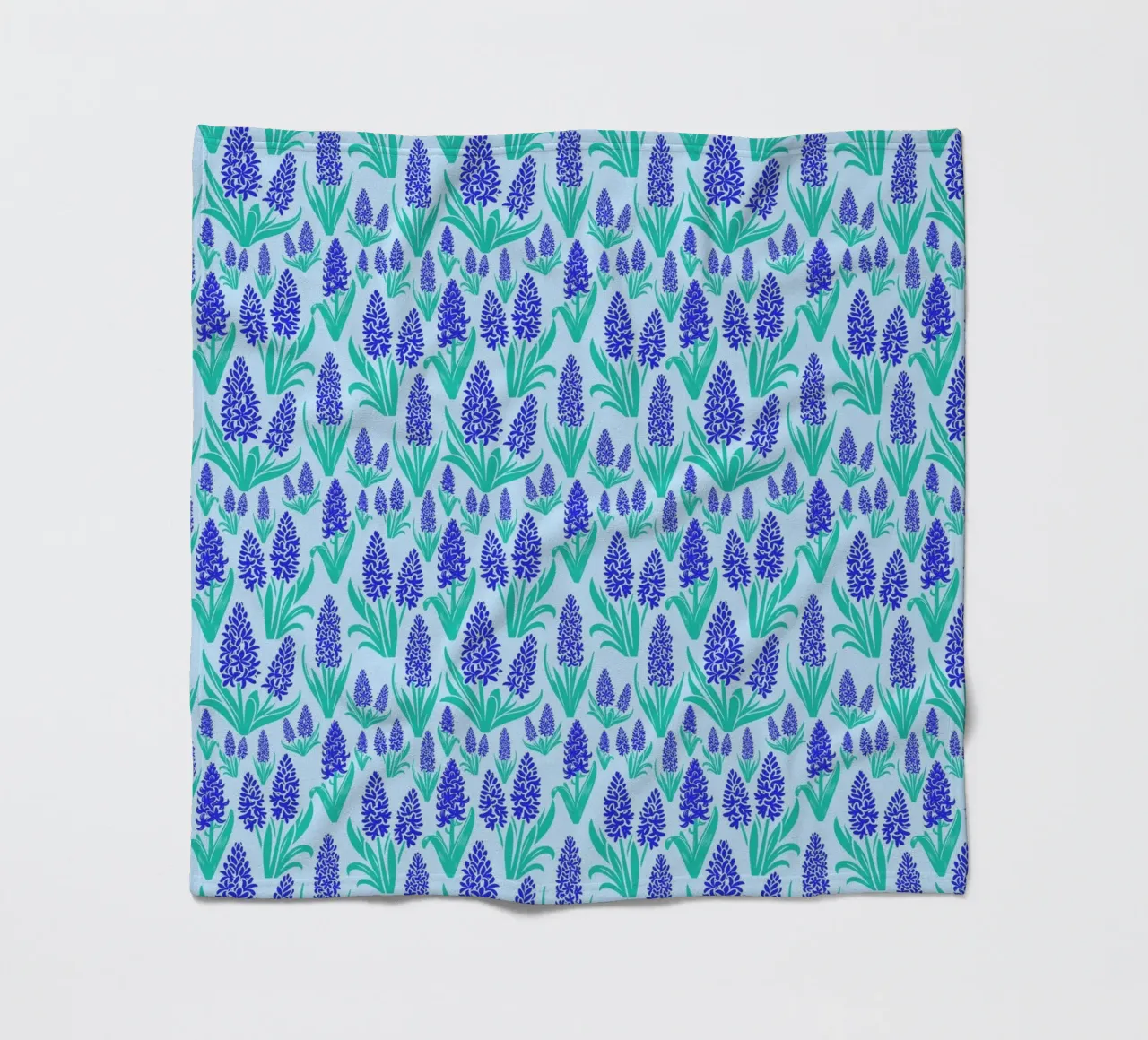 Fiori di giacinto blu coperta in pile da SilverPegasus