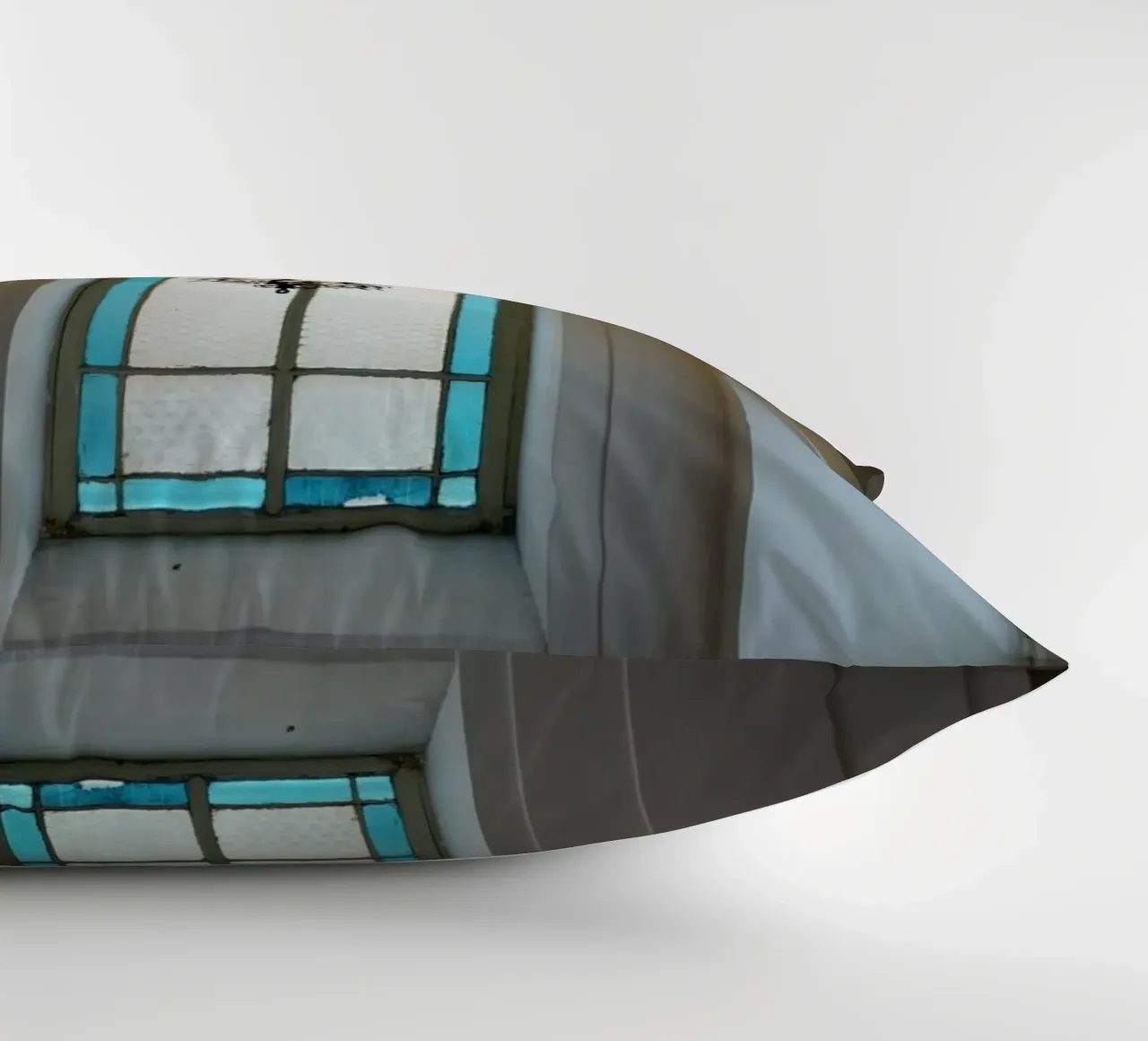 Lamp and window decorative cushion by Massimo Frascogna