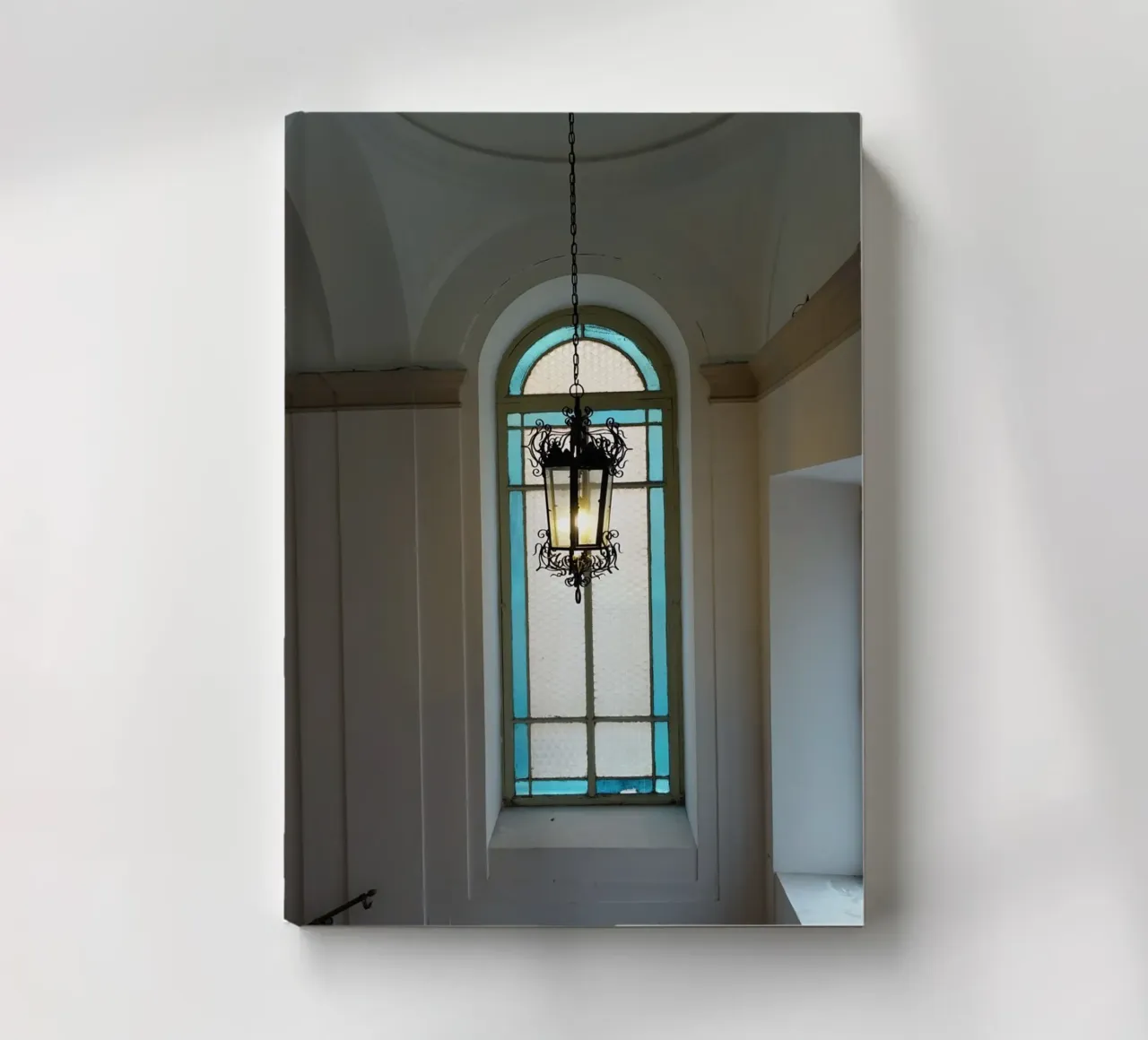 Lamp and window notebook by Massimo Frascogna