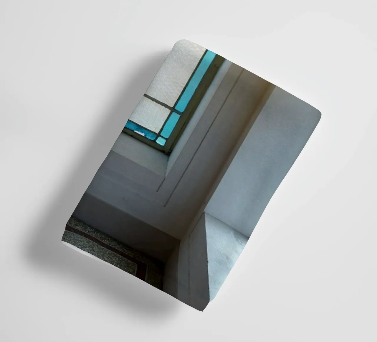 Lamp and window towel by Massimo Frascogna