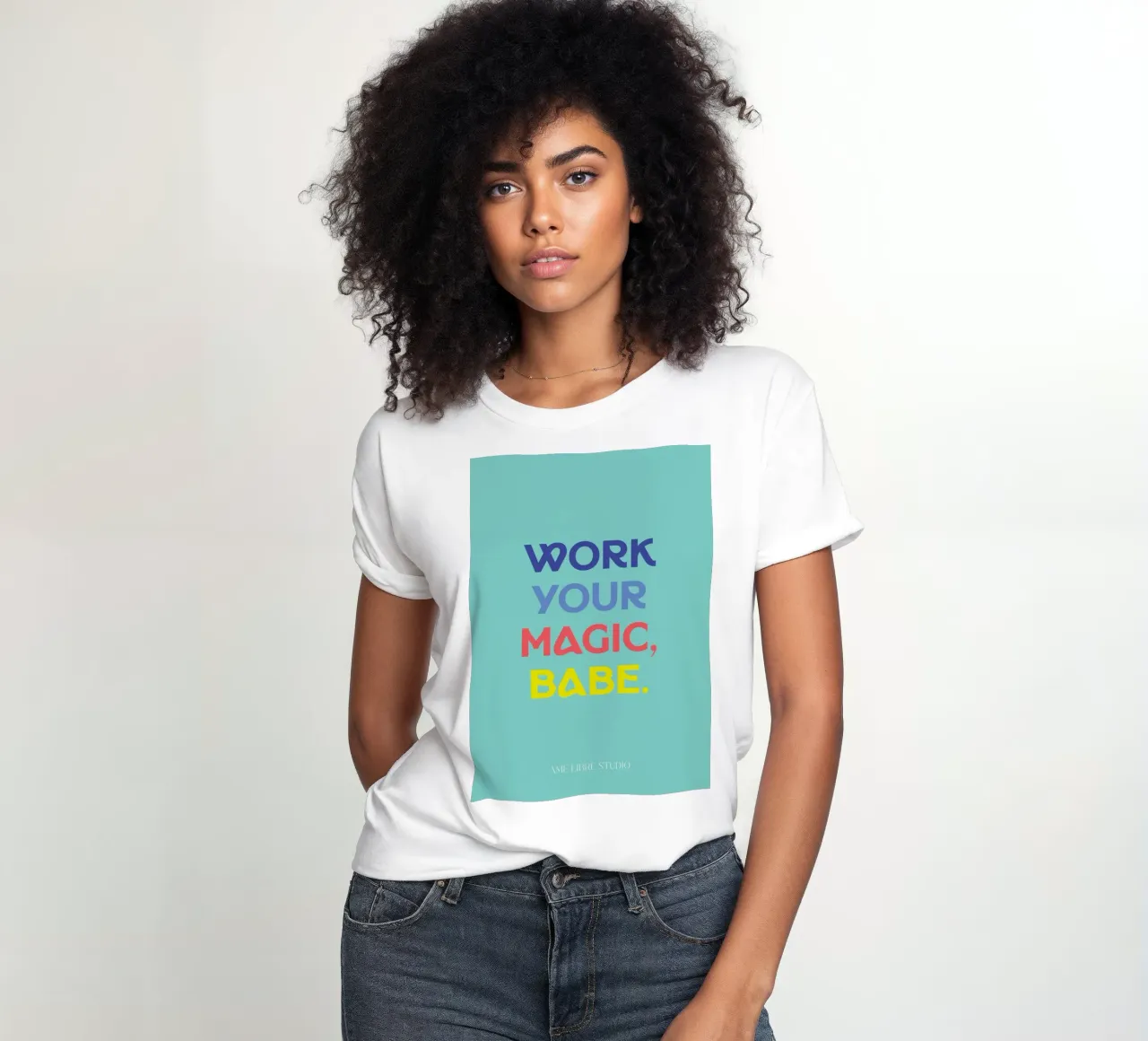 🫧 t-shirt da donna da MENTHE SAUVAGE