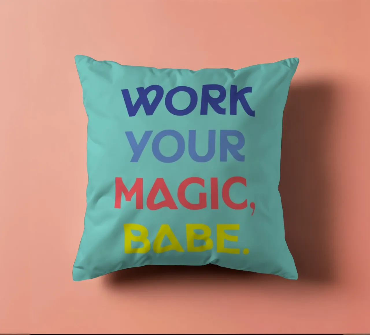 🫧 decorative cushion by MENTHE SAUVAGE