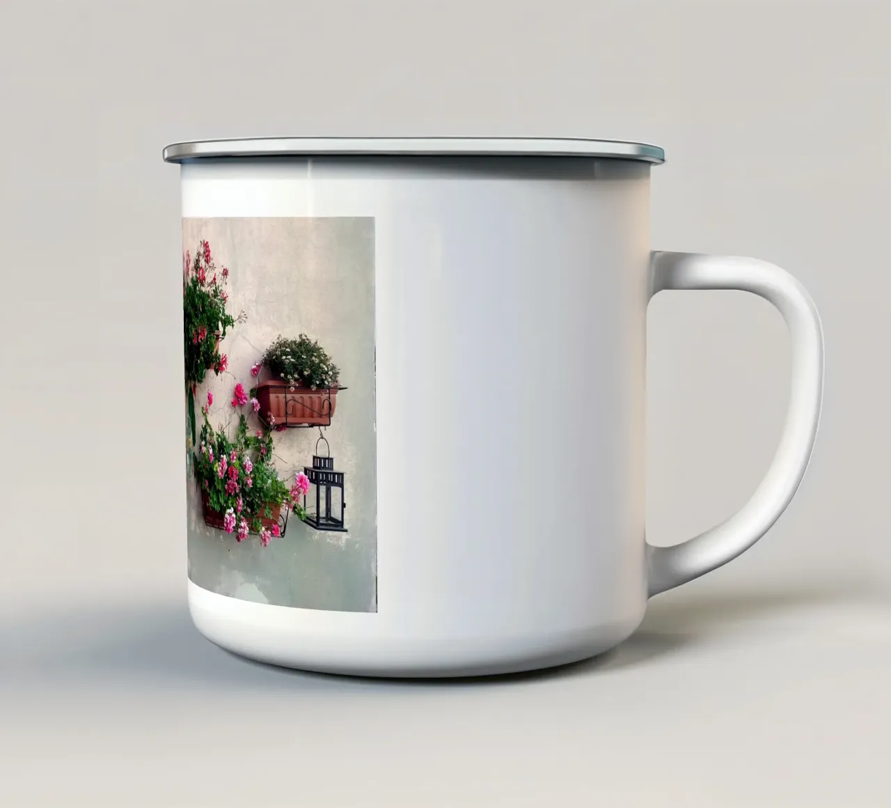 Italia tazza in smalto da Massimo Frascogna