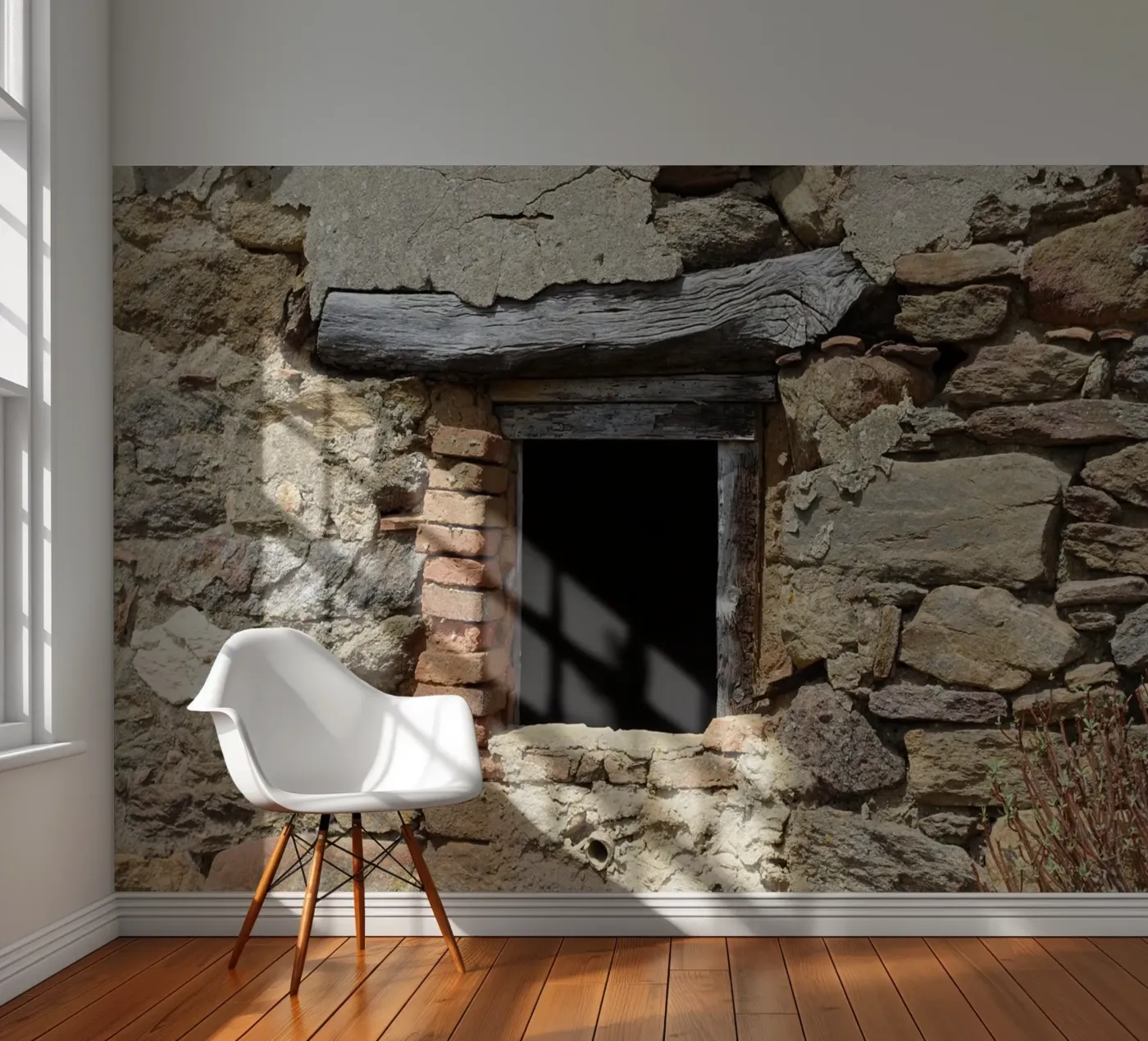 Venster fotobehang van Massimo Frascogna