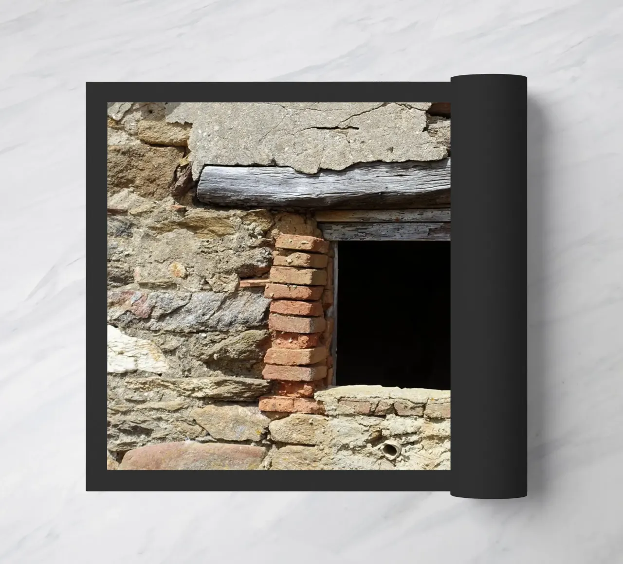 Window doormat by Massimo Frascogna