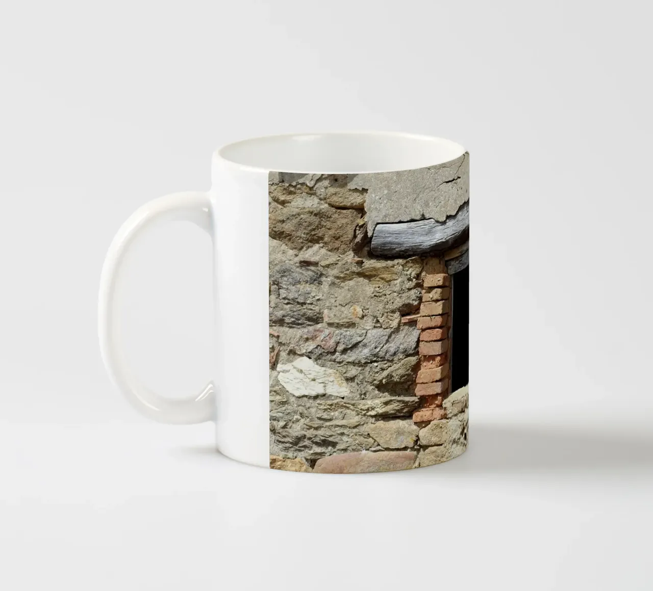 Window ceramic mug by Massimo Frascogna