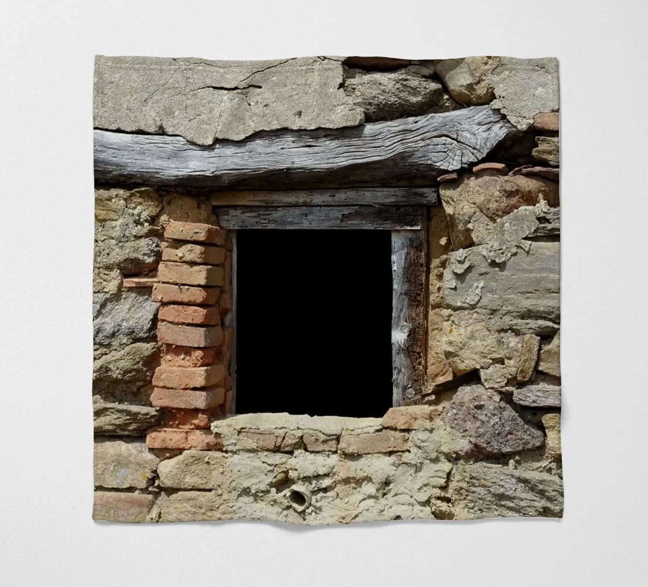 Window fleece blanket by Massimo Frascogna