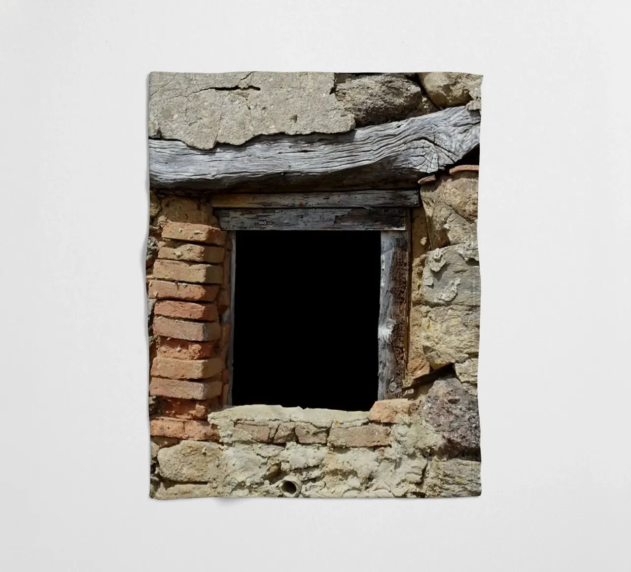 Window fleece blanket by Massimo Frascogna