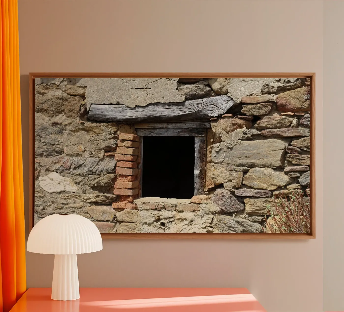 Window canvas by Massimo Frascogna