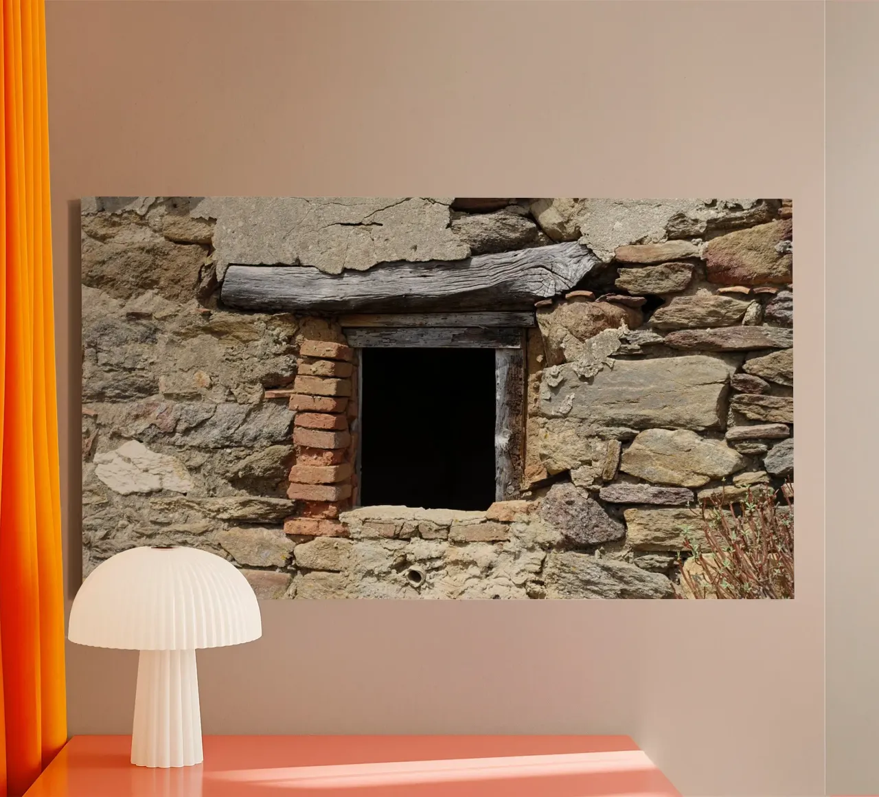 Window canvas by Massimo Frascogna