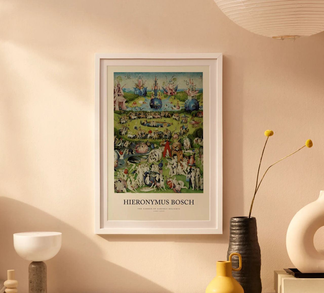 Bosch - The Garden of Earthly Delights poster de Vintage by JUNIQE