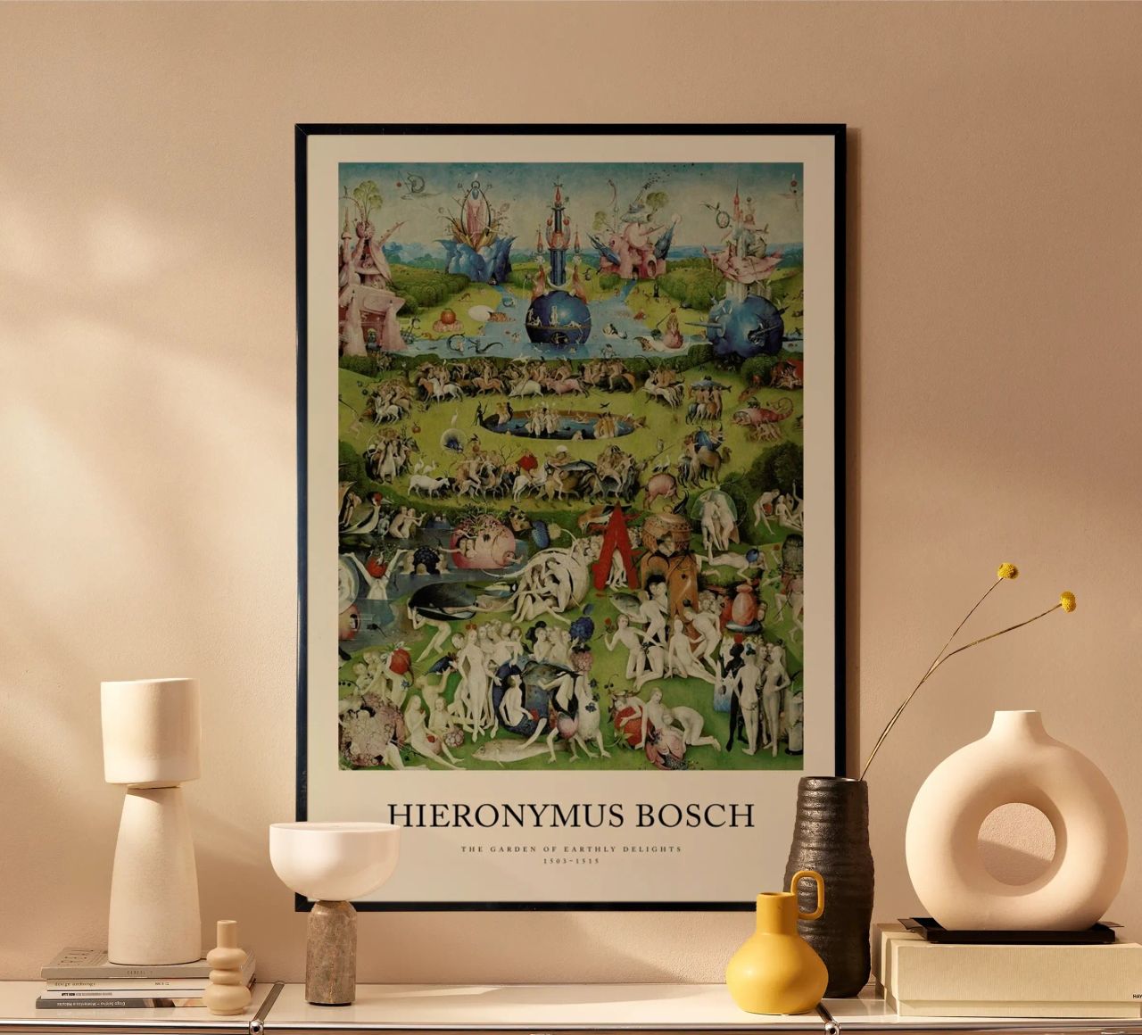 Bosch - The Garden of Earthly Delights poster de Vintage by JUNIQE