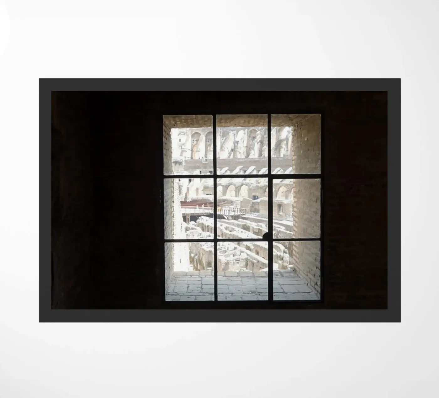 Roma doormat by Massimo Frascogna