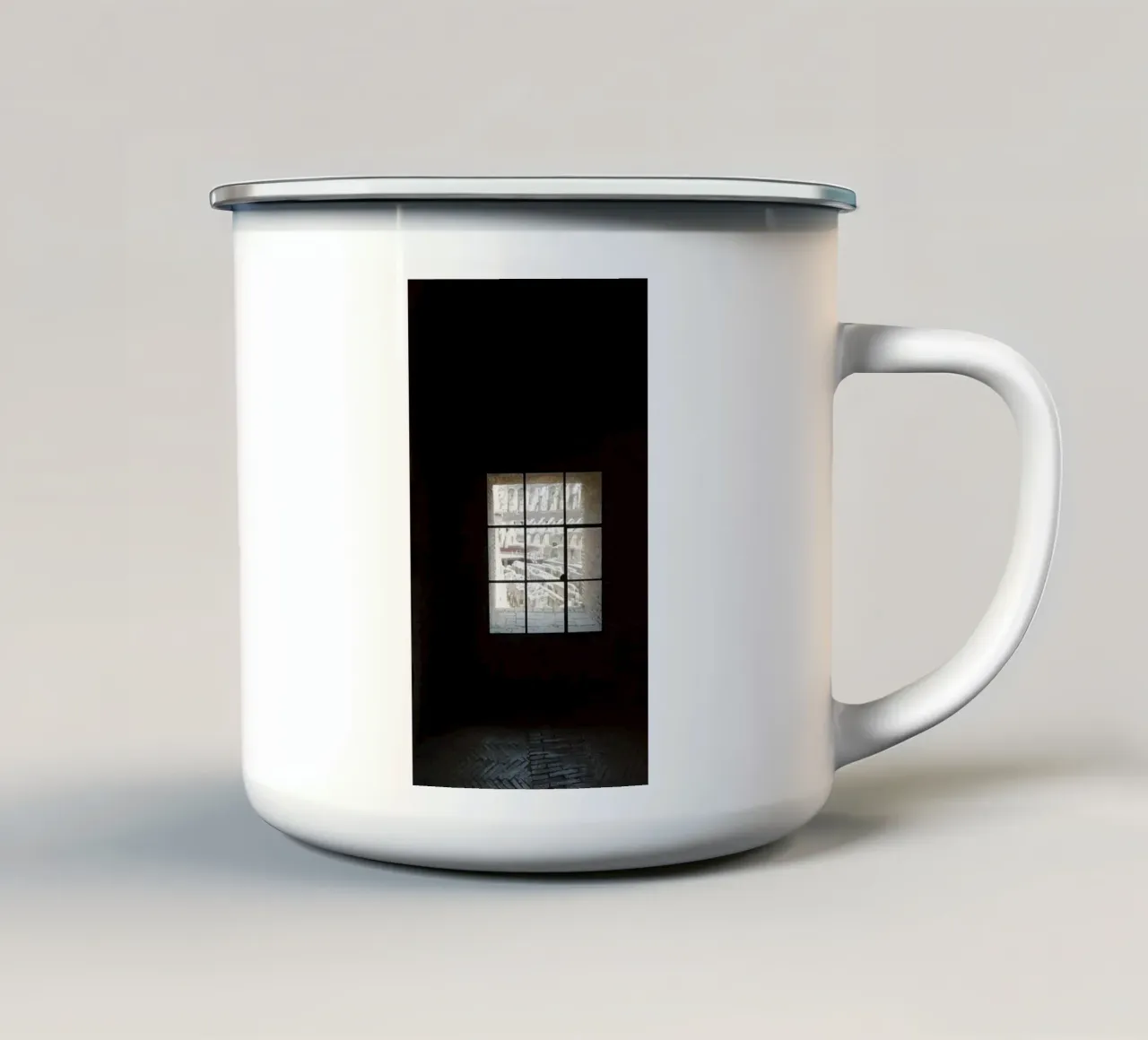 Roma tazza in smalto da Massimo Frascogna