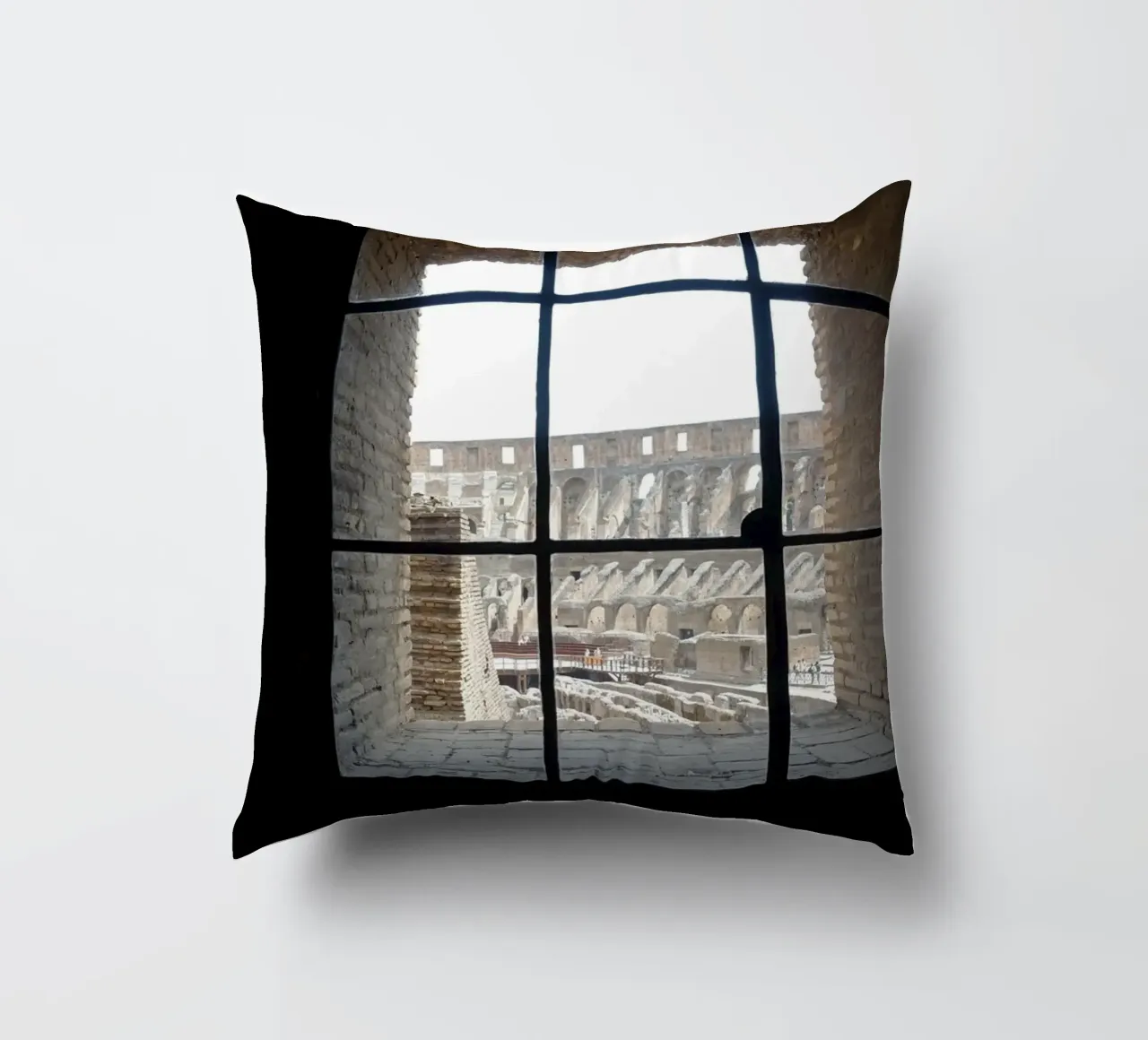 Roma decorative cushion by Massimo Frascogna