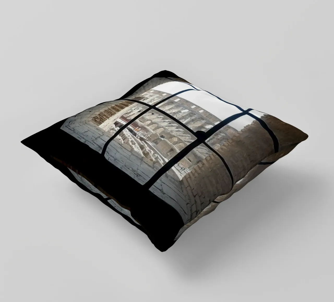 Roma decorative cushion by Massimo Frascogna