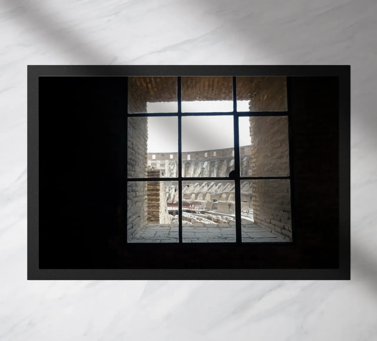 Roma doormat by Massimo Frascogna