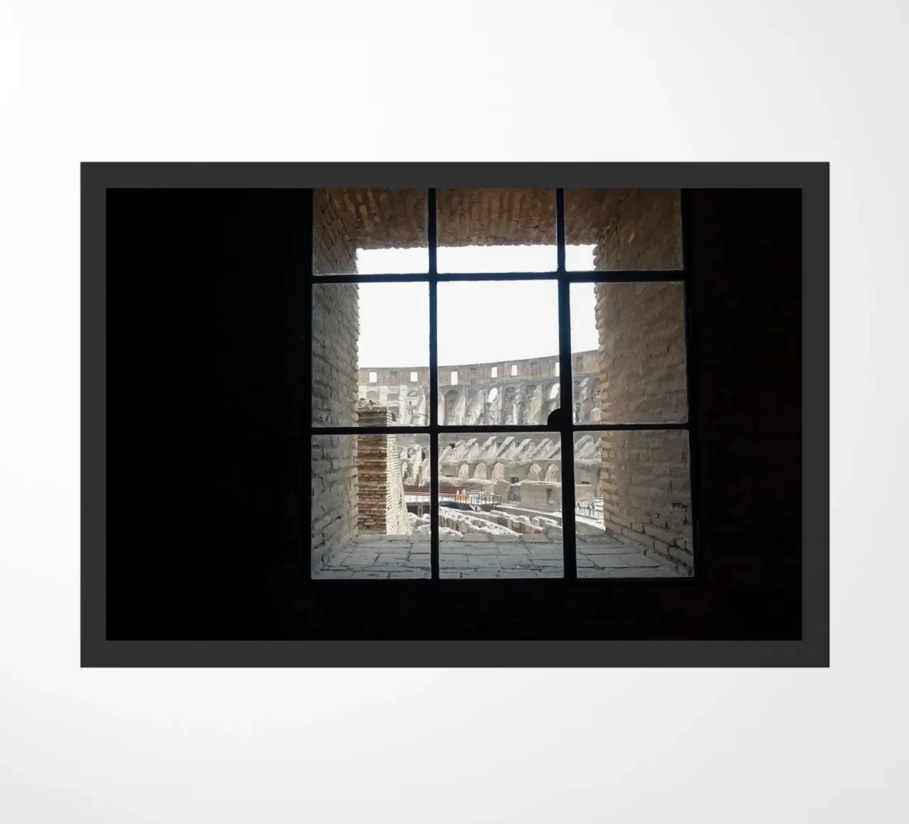 Roma doormat by Massimo Frascogna