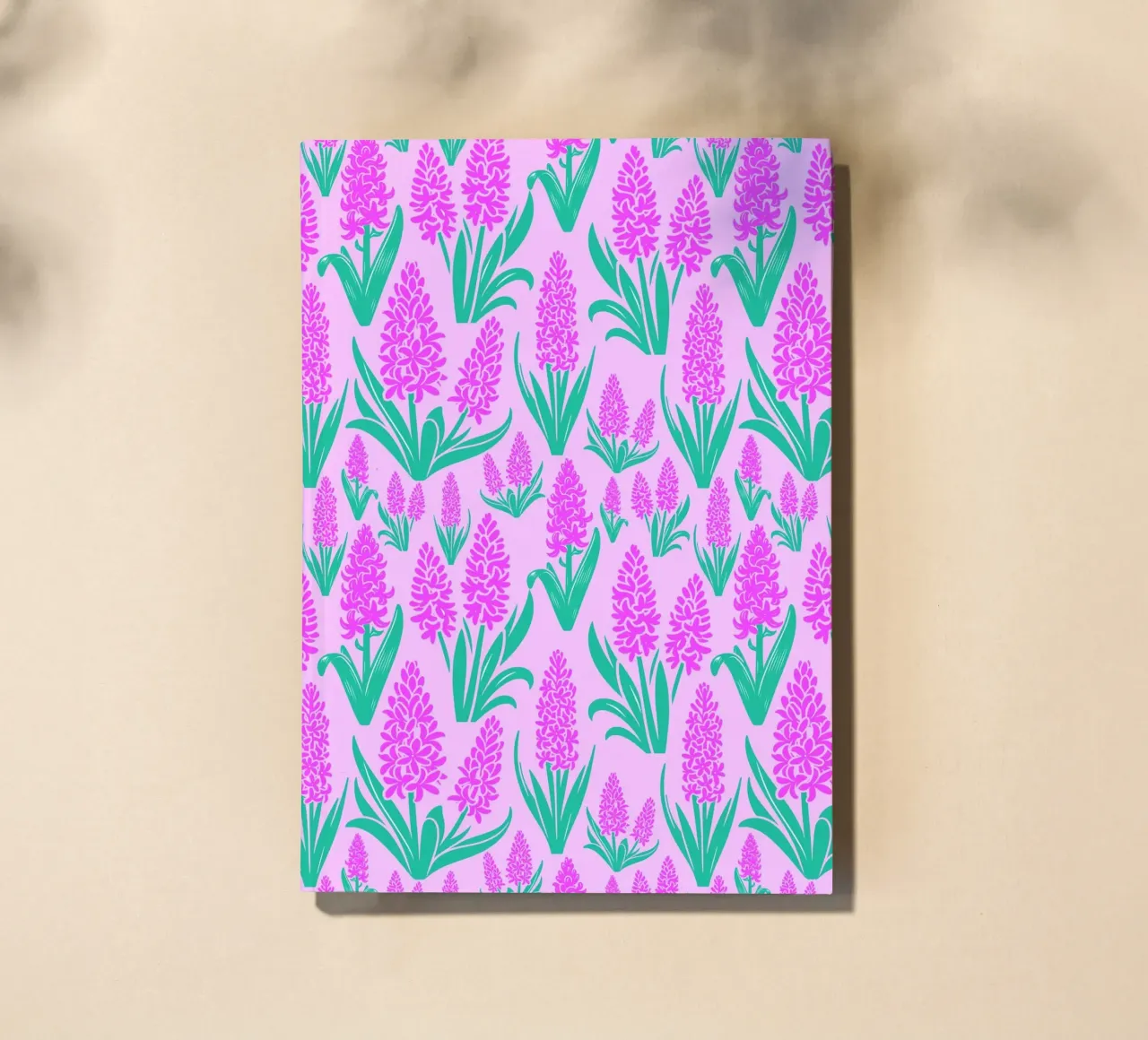 Hyacinth Flowers Pink notebook by SilverPegasus