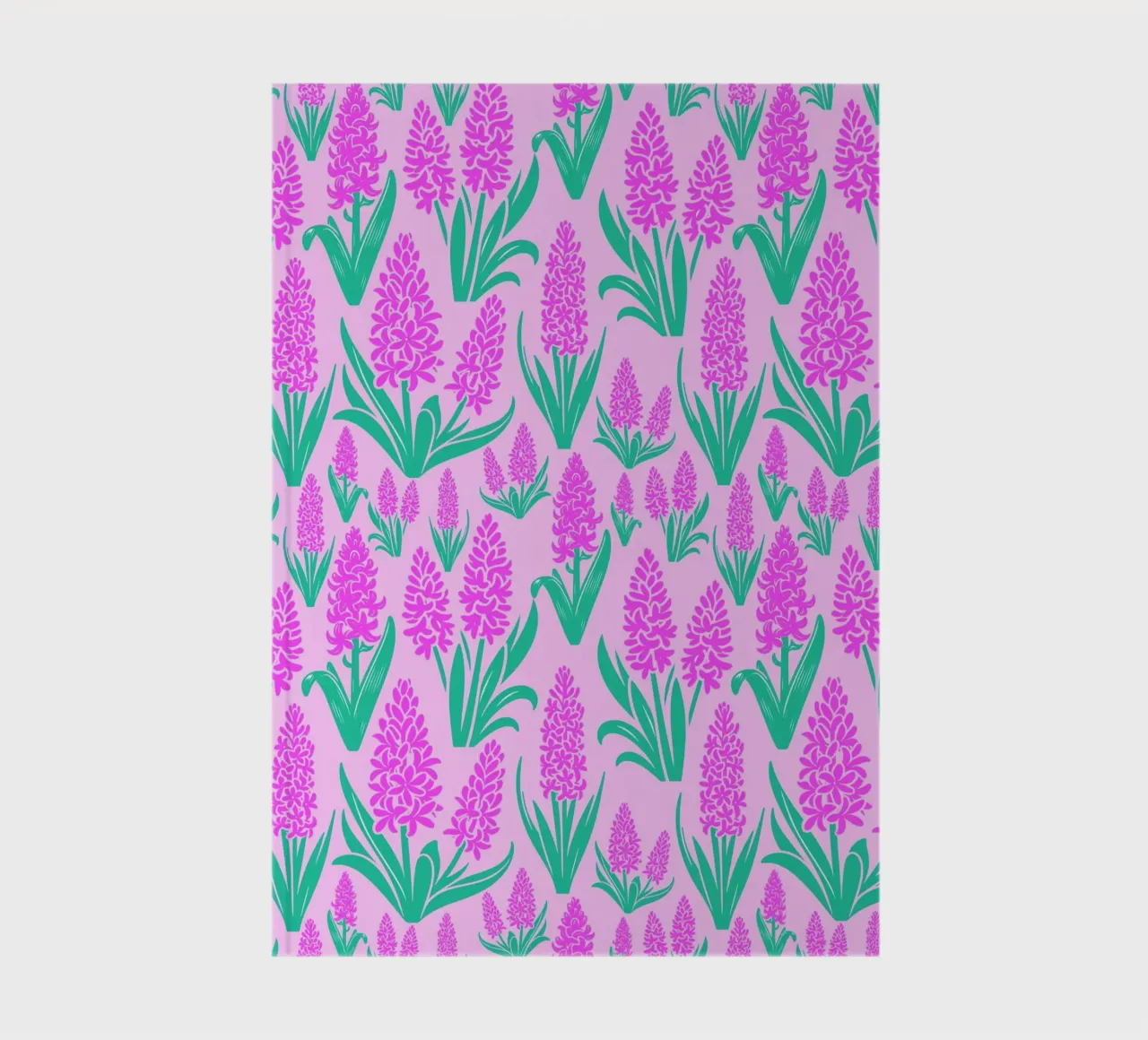 Hyacinth Flowers Pink notebook by SilverPegasus