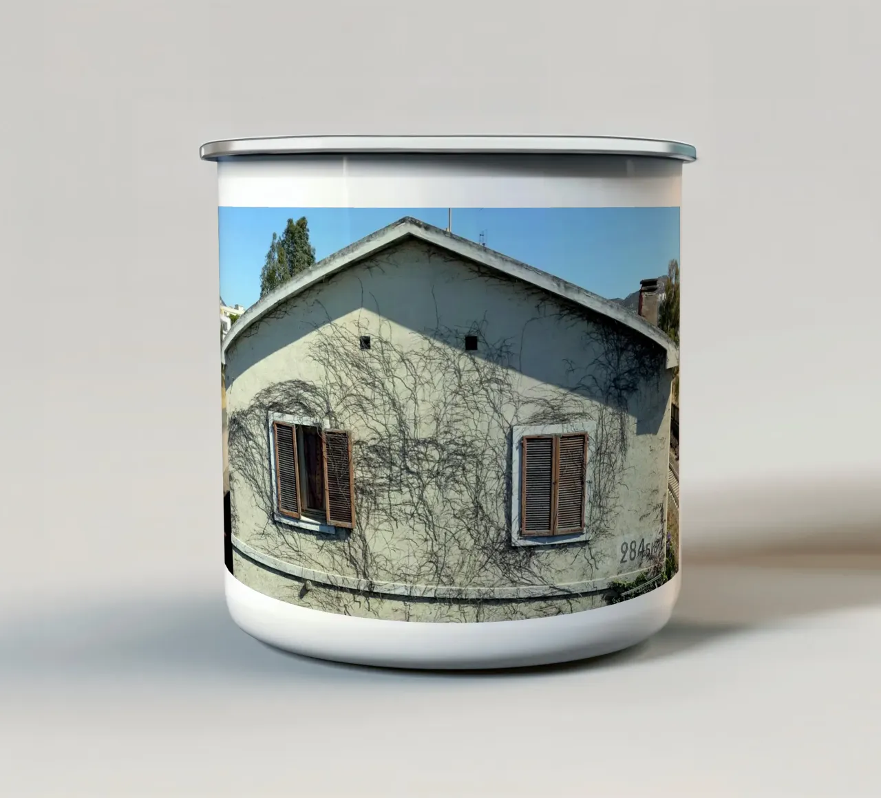 Olbia tazza in smalto da Massimo Frascogna
