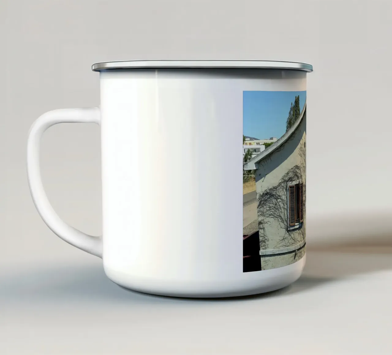 Olbia tazza in smalto da Massimo Frascogna