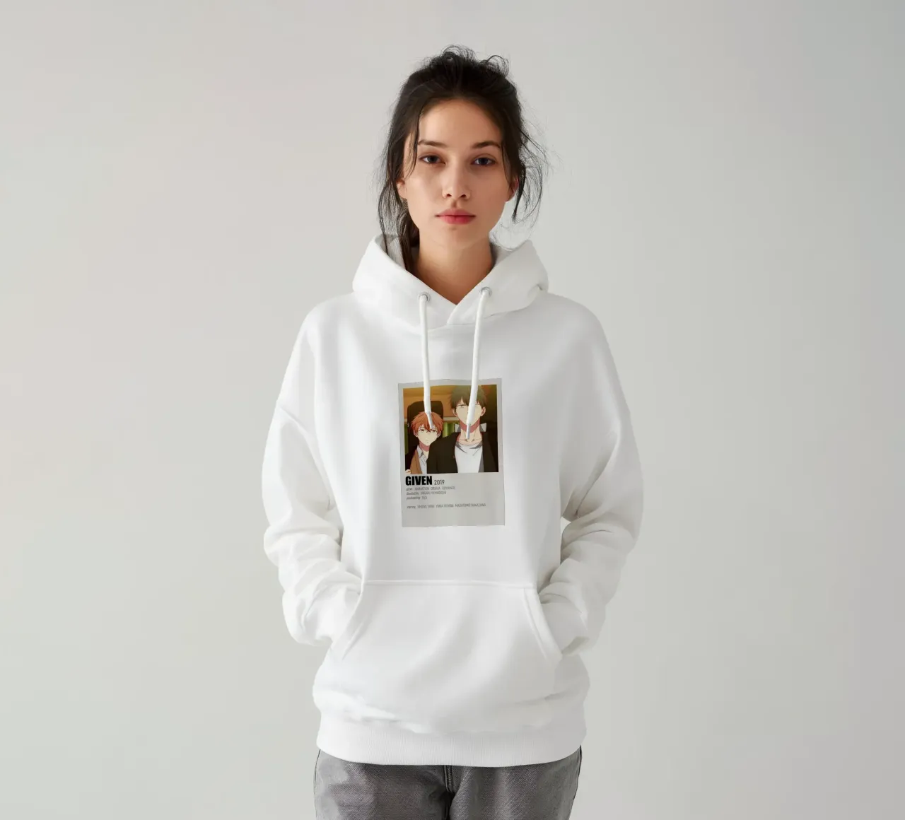 GIVEN 2019 felpa con cappuccio da Totoya