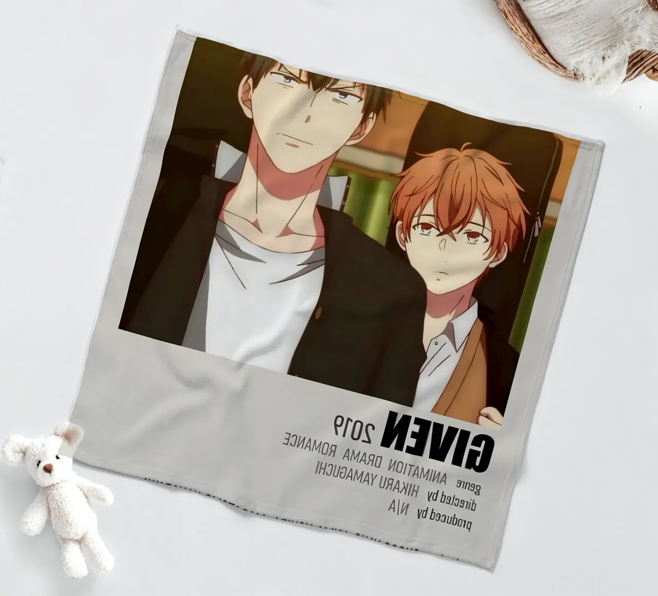 GIVEN 2019 coperta in pile da Totoya