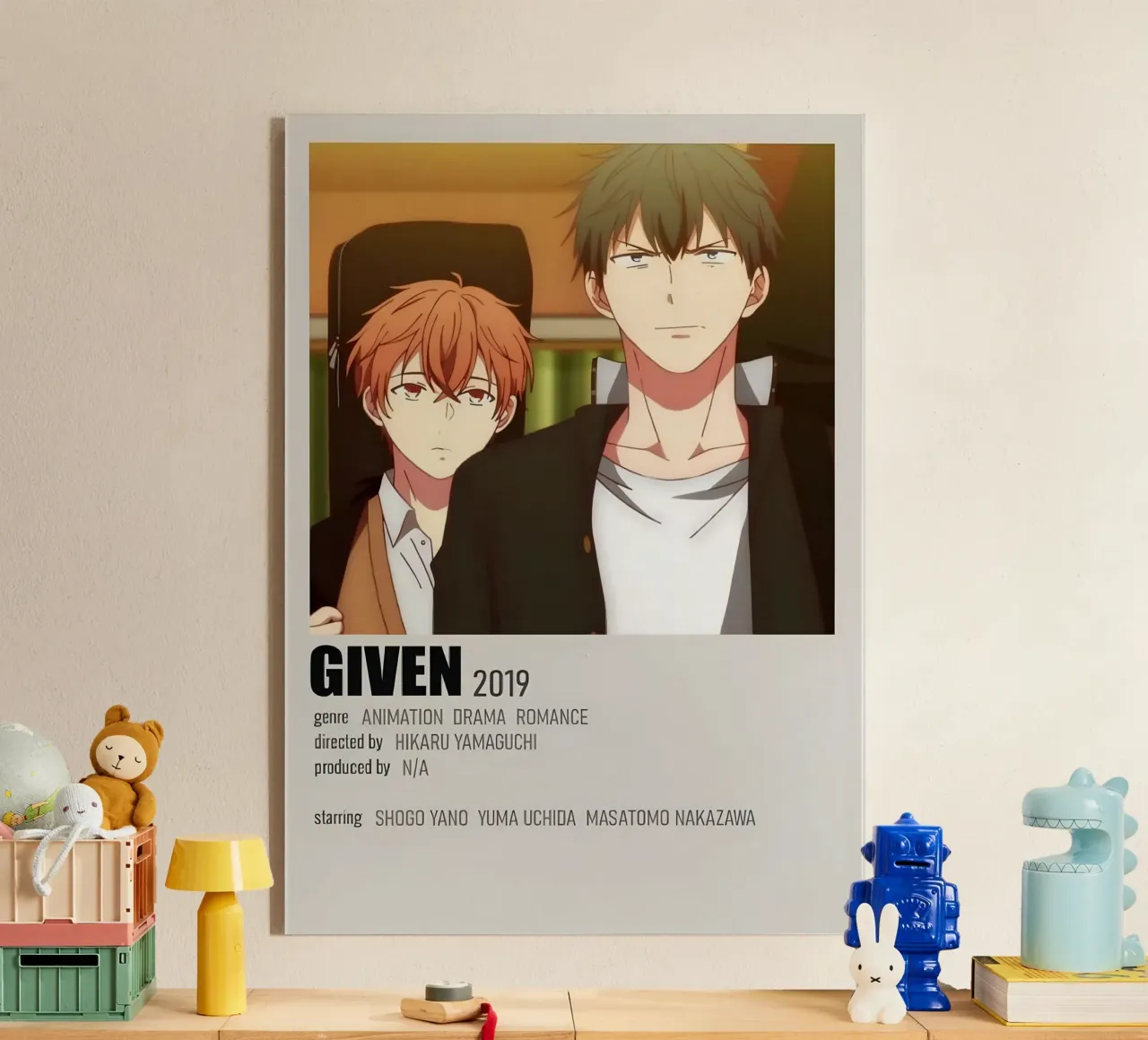 GIVEN 2019 plexiglass da Totoya