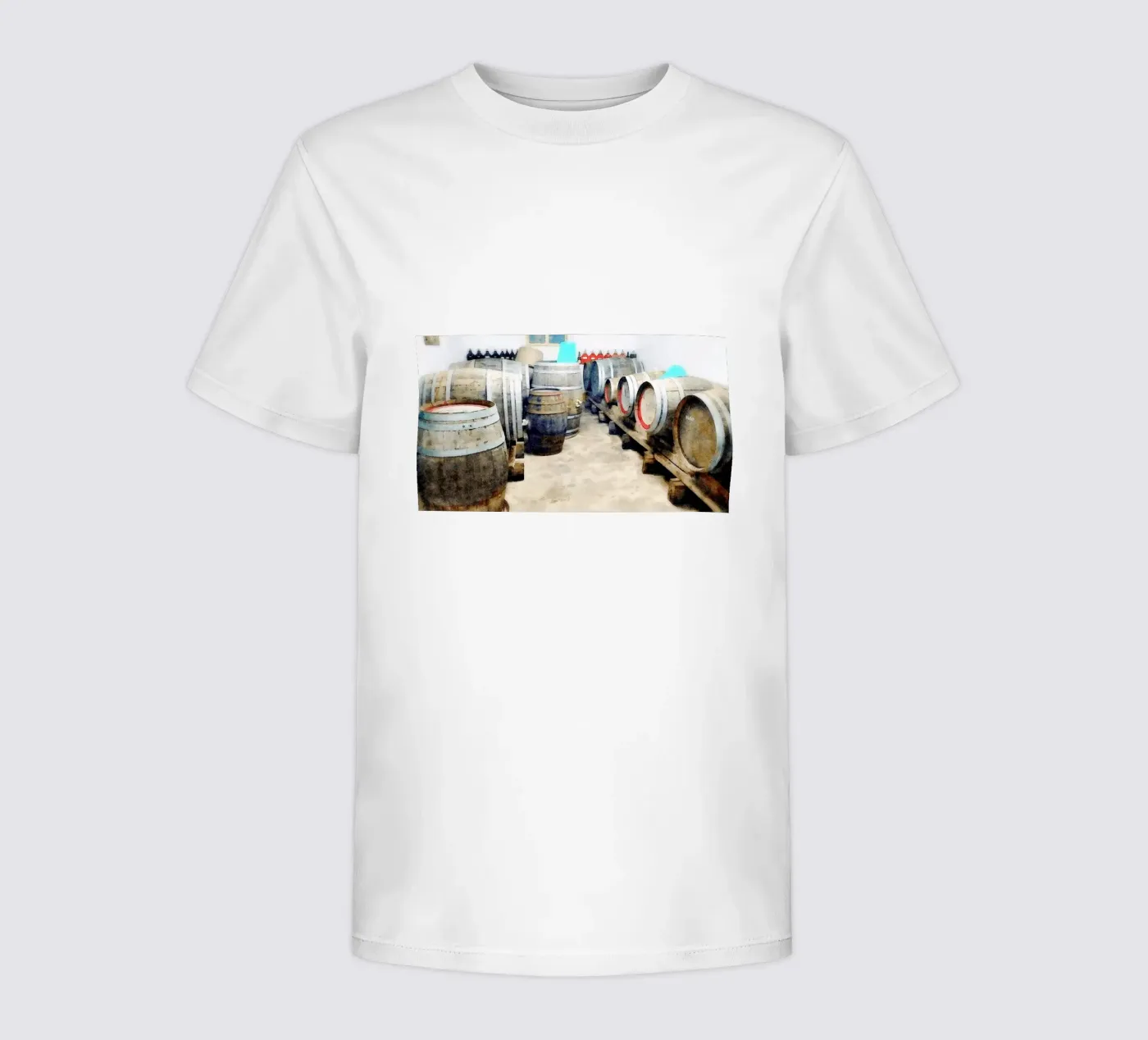 Fässer Kinder T-Shirt von Massimo Frascogna