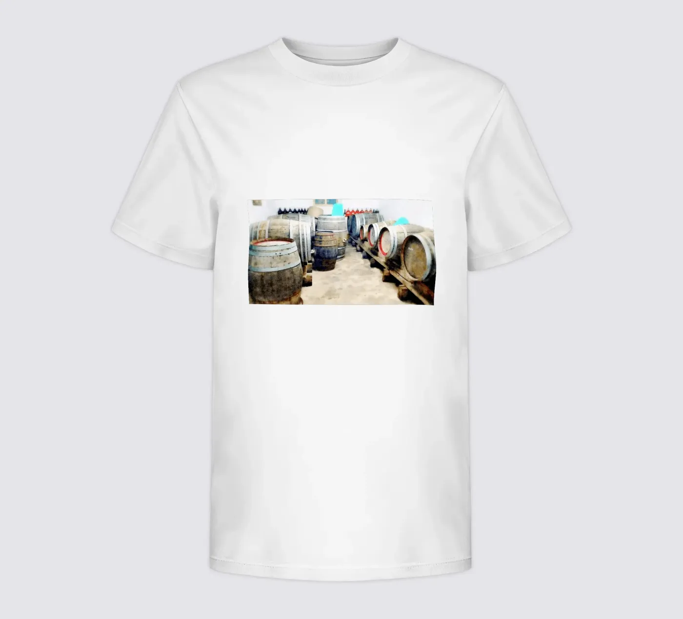 Barrels Kinder T-Shirt von Massimo Frascogna