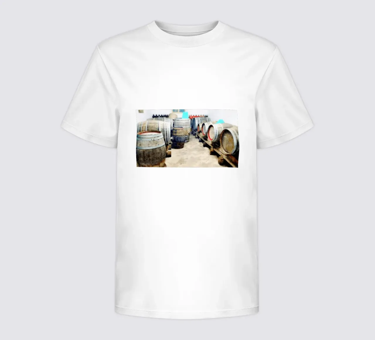 Barrels t-shirt bambini da Massimo Frascogna