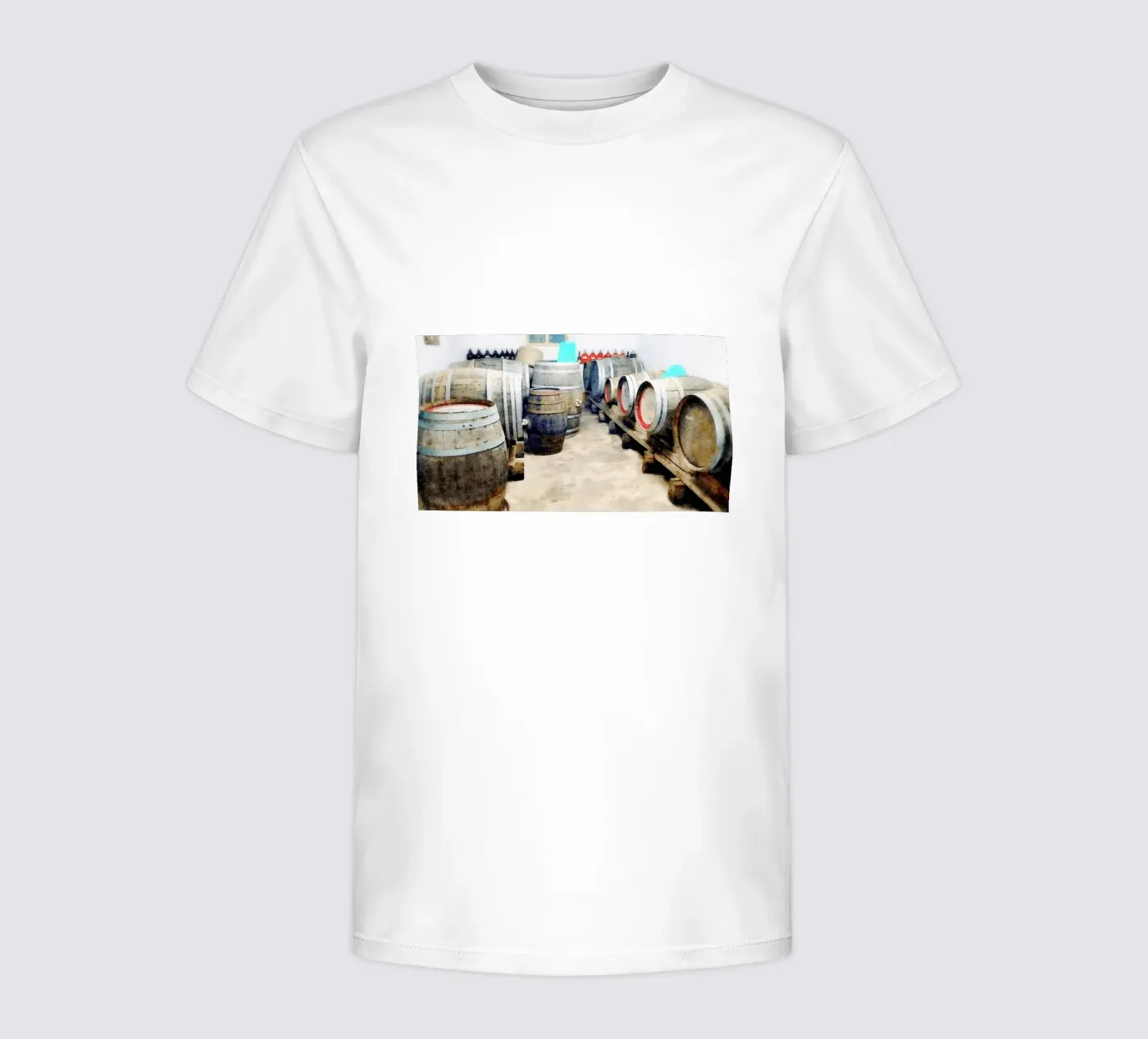 Fässer Kinder T-Shirt von Massimo Frascogna