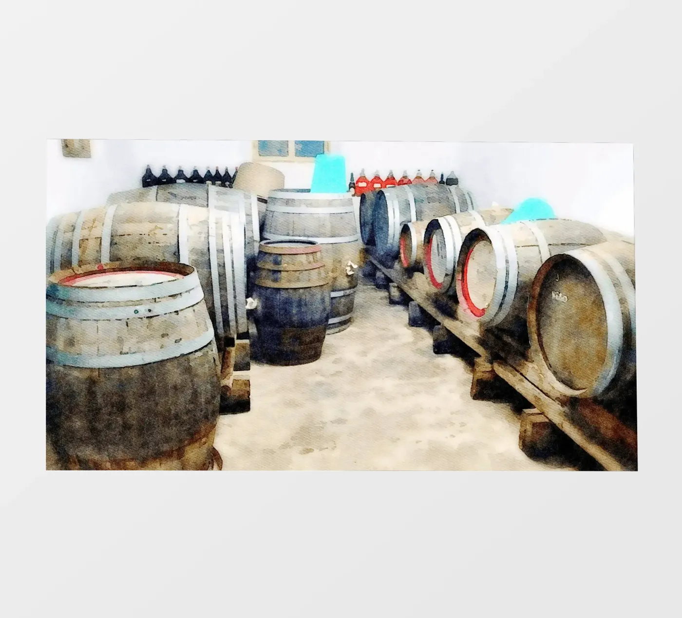 Botti pellicola backlit da Massimo Frascogna