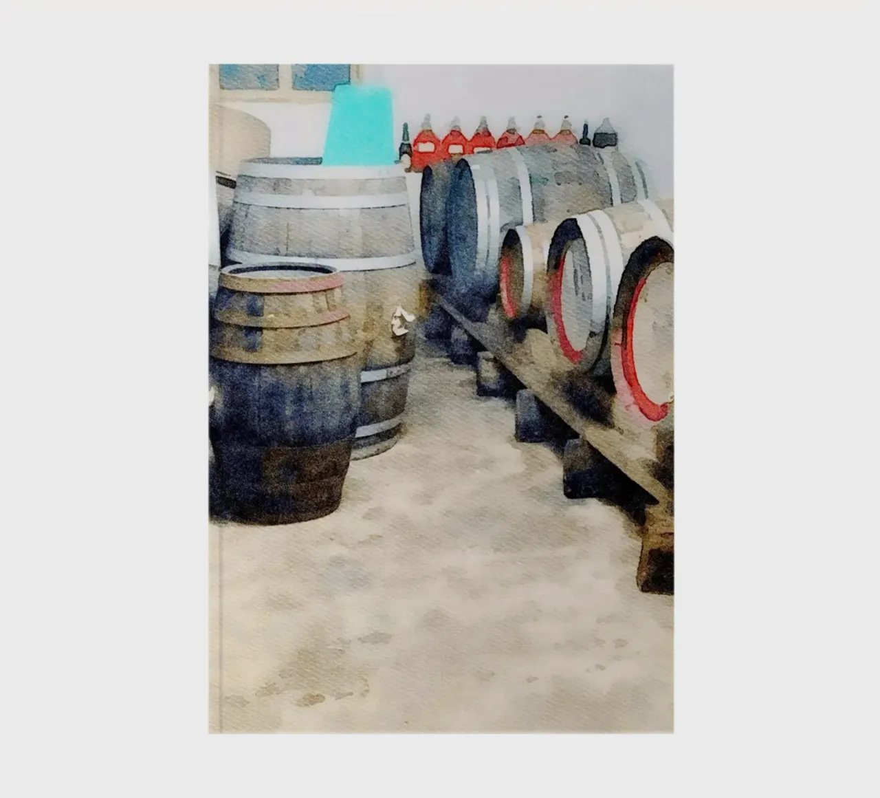 Barrels notebook by Massimo Frascogna