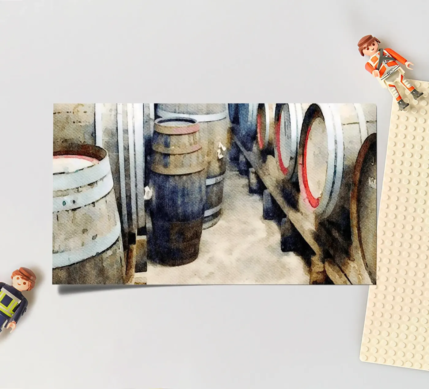 Barrels sticker sheet by Massimo Frascogna