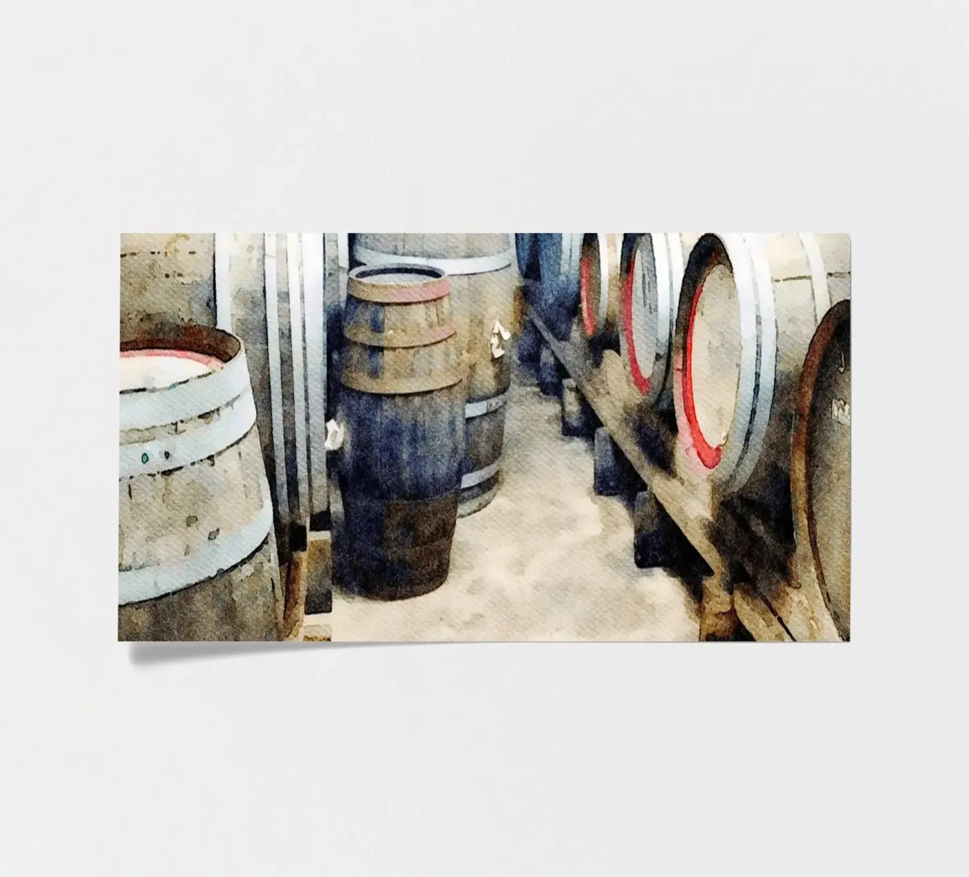 Barrels sticker sheet by Massimo Frascogna