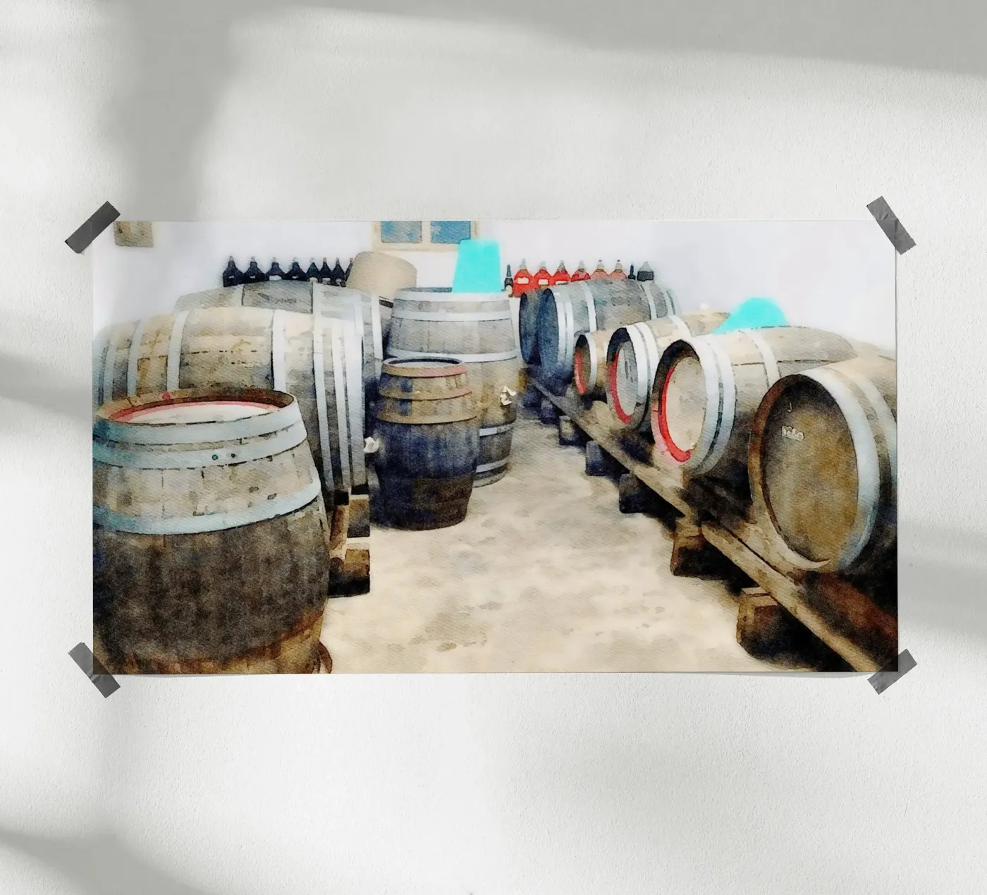 Fûts poster de Massimo Frascogna